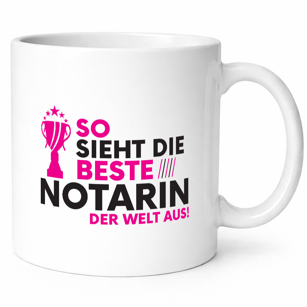 Die Weltbeste Notarin | Juristin lustig Humor Geschenkidee Geschenk Tasse