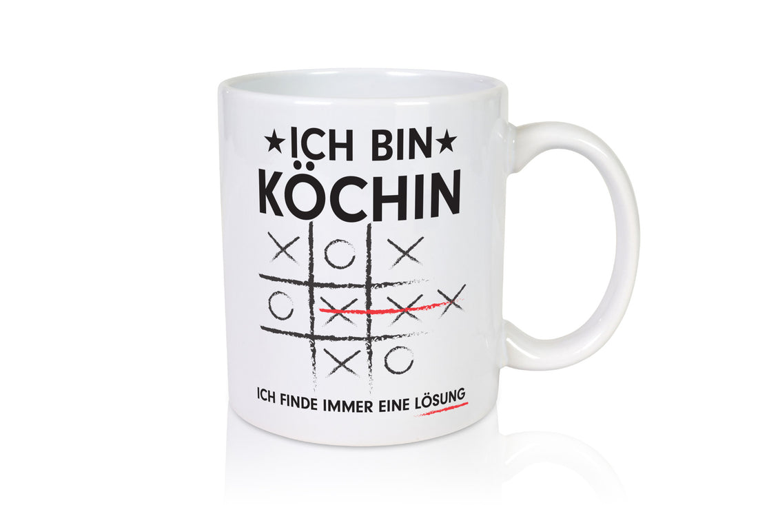 Löse Probleme: Köchin | Chefköchin Chefkoch lustig Arbeit Kollegen Büro