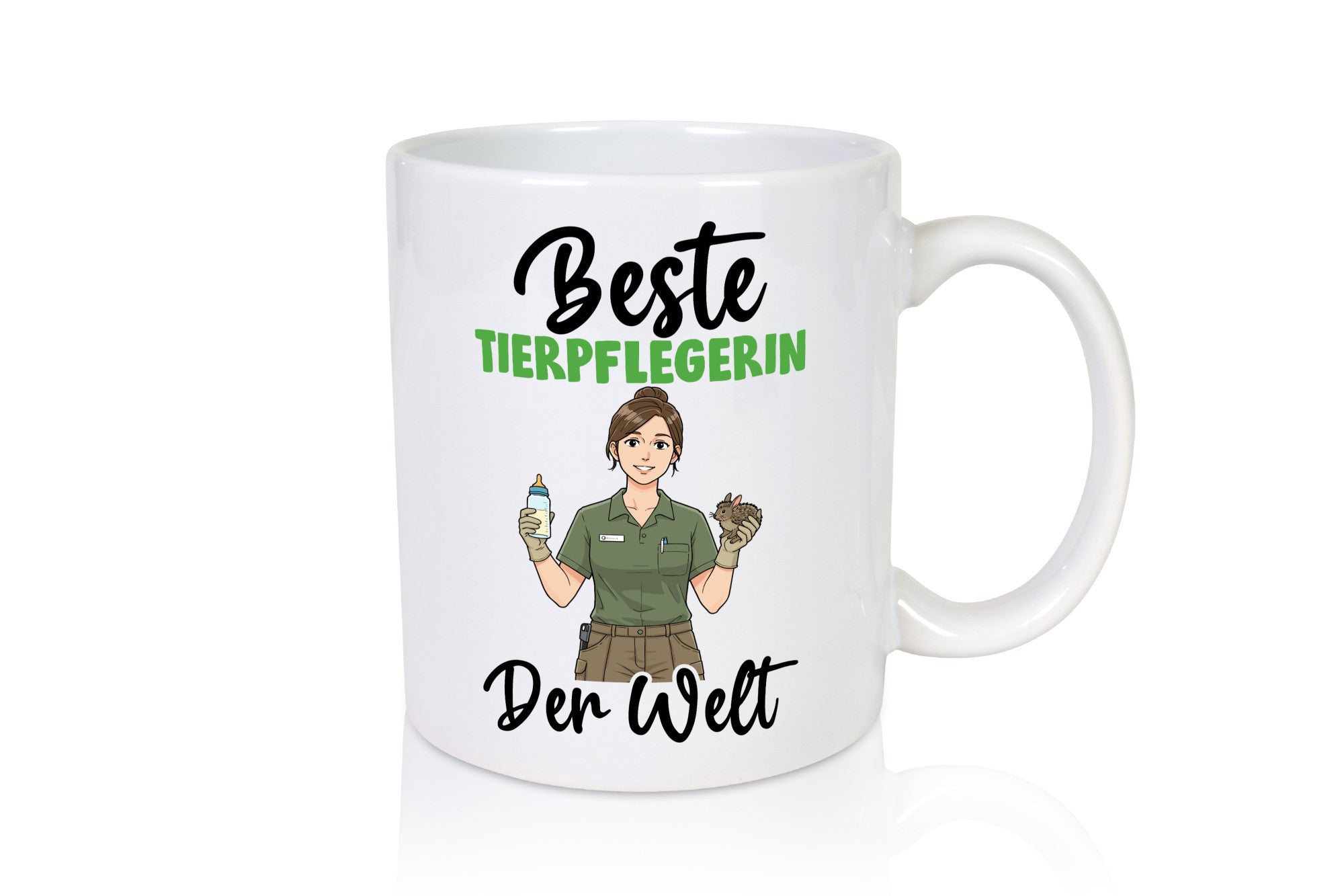 Beste Tierpflegerin | Pflegeberuf Tierheim v2 Geschenk Arbeit Kollegen Büro