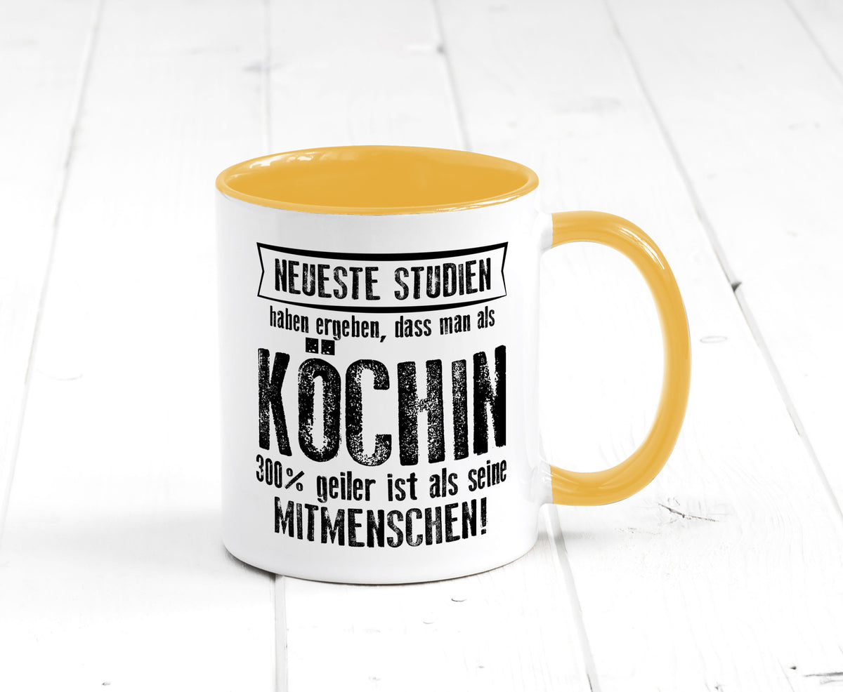 Neuste Studien: Köchin | Chefköchin Chefkoch Geschenk Arbeit Kollegen Büro Tasse