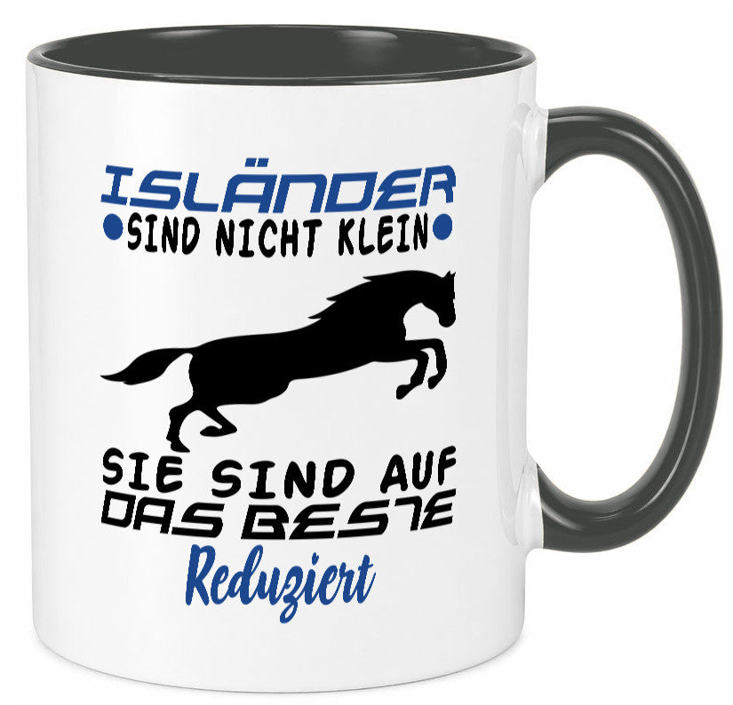Isländer sind nicht klein | Auf das beste reduziert Geschenk Humor Geschenkidee Tasse