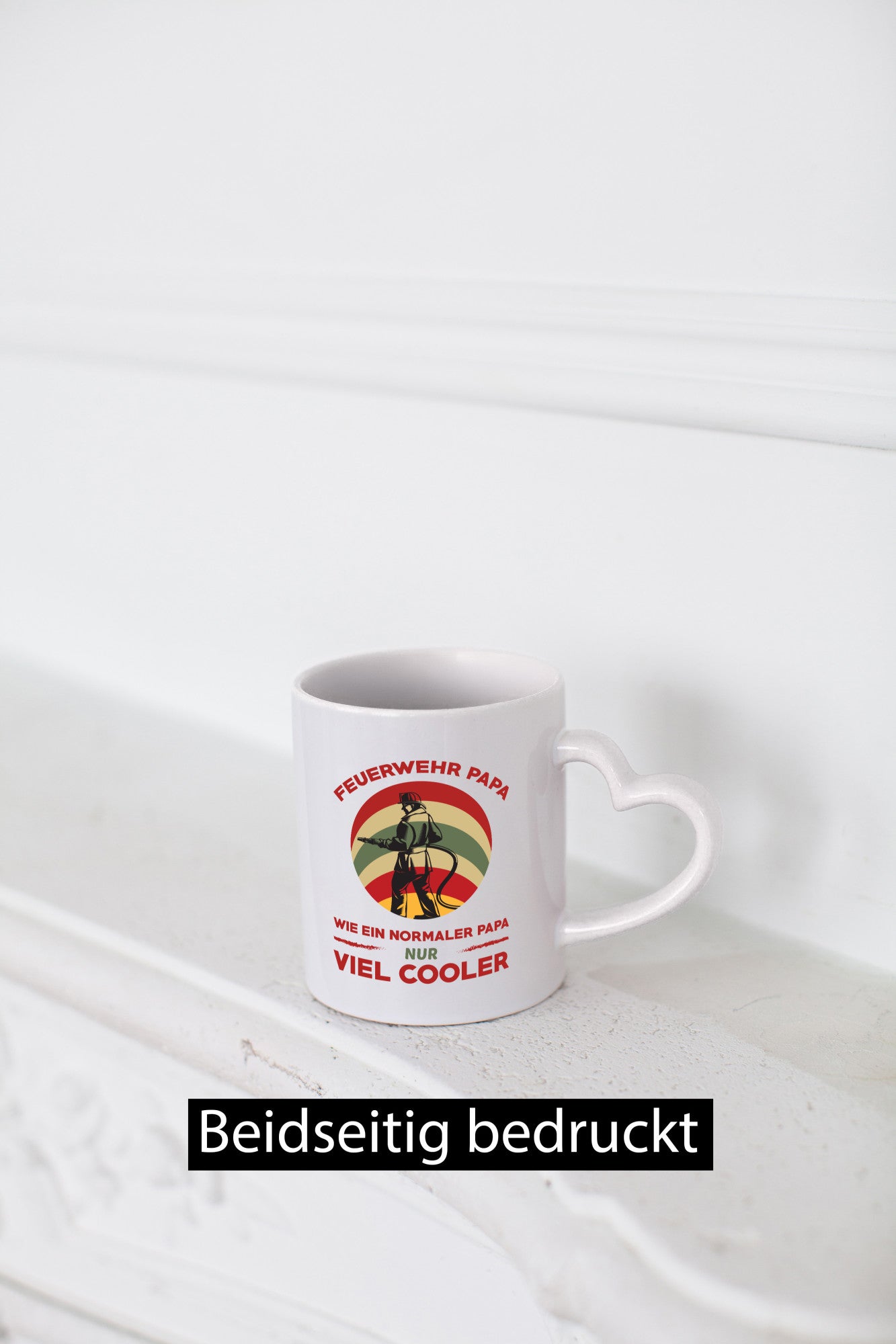 Feuerwehrpapa | Cooler Papa als alle andere Geschenkidee Humor Tasse