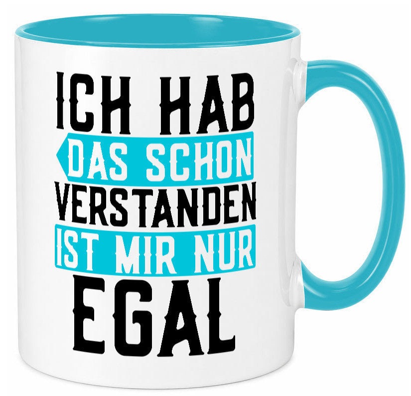 Ist mir egal | Protest Teenager Humor Spruch Büro lustig Arbeit Kollegen Tasse