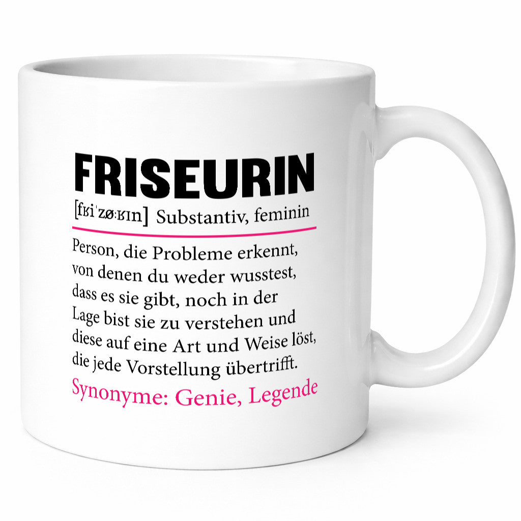Friseurin | Beruf Spruch Friseuse Frisörin Humor Arbeit Kollegen Büro
