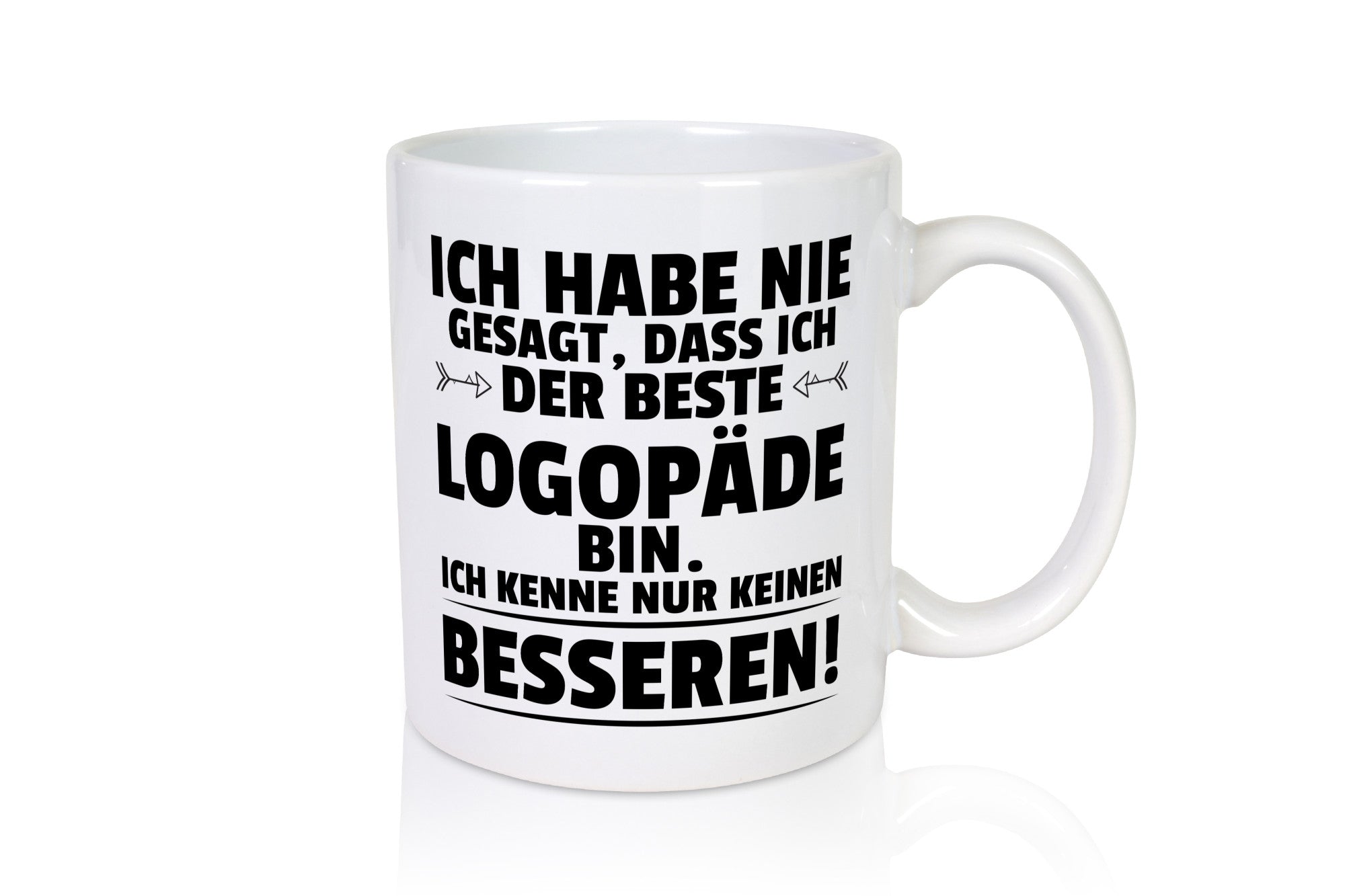 Der Beste Logopäde | Sprachtherapie Geschenkidee Humor Tasse