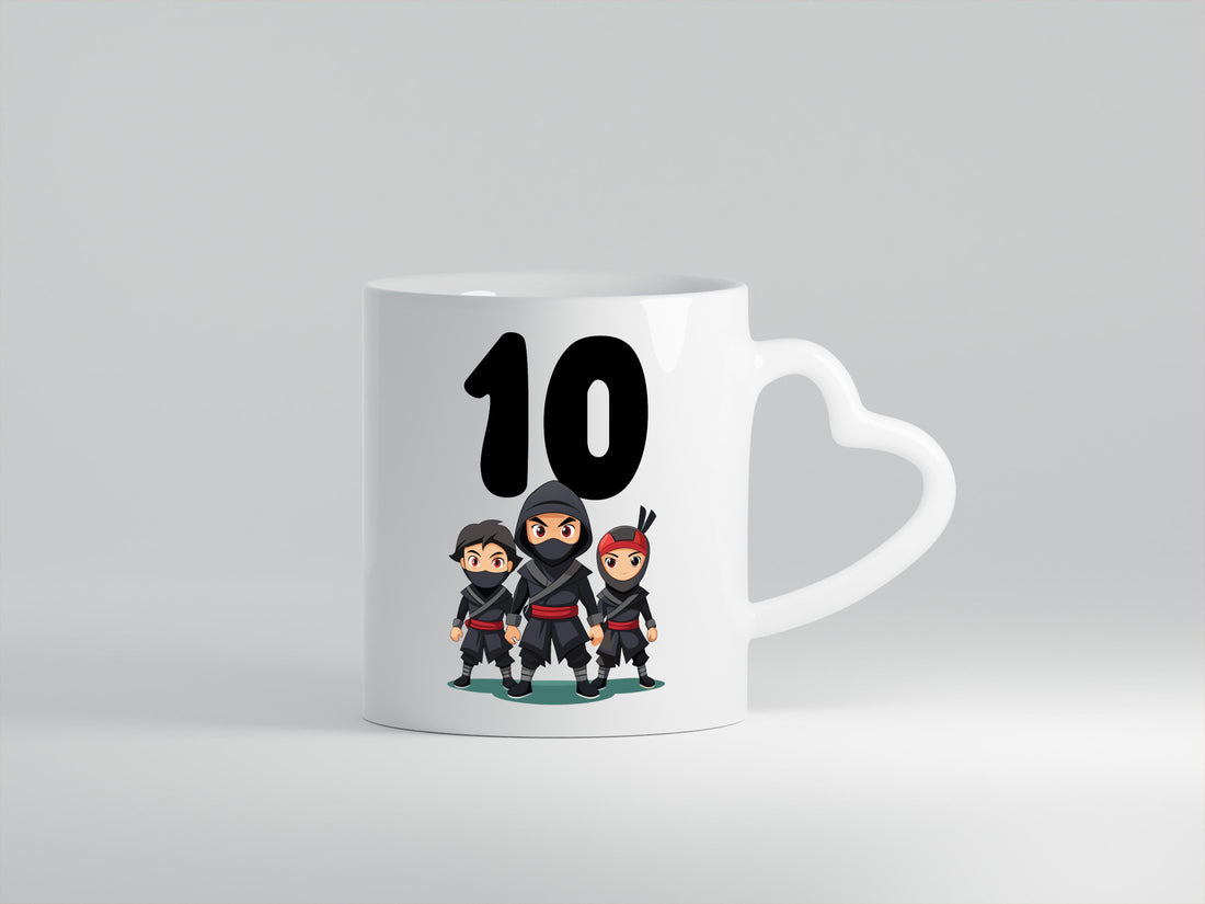 10. Geburtstag | 10 Jahre Ninja Humor Geschenkidee Tasse