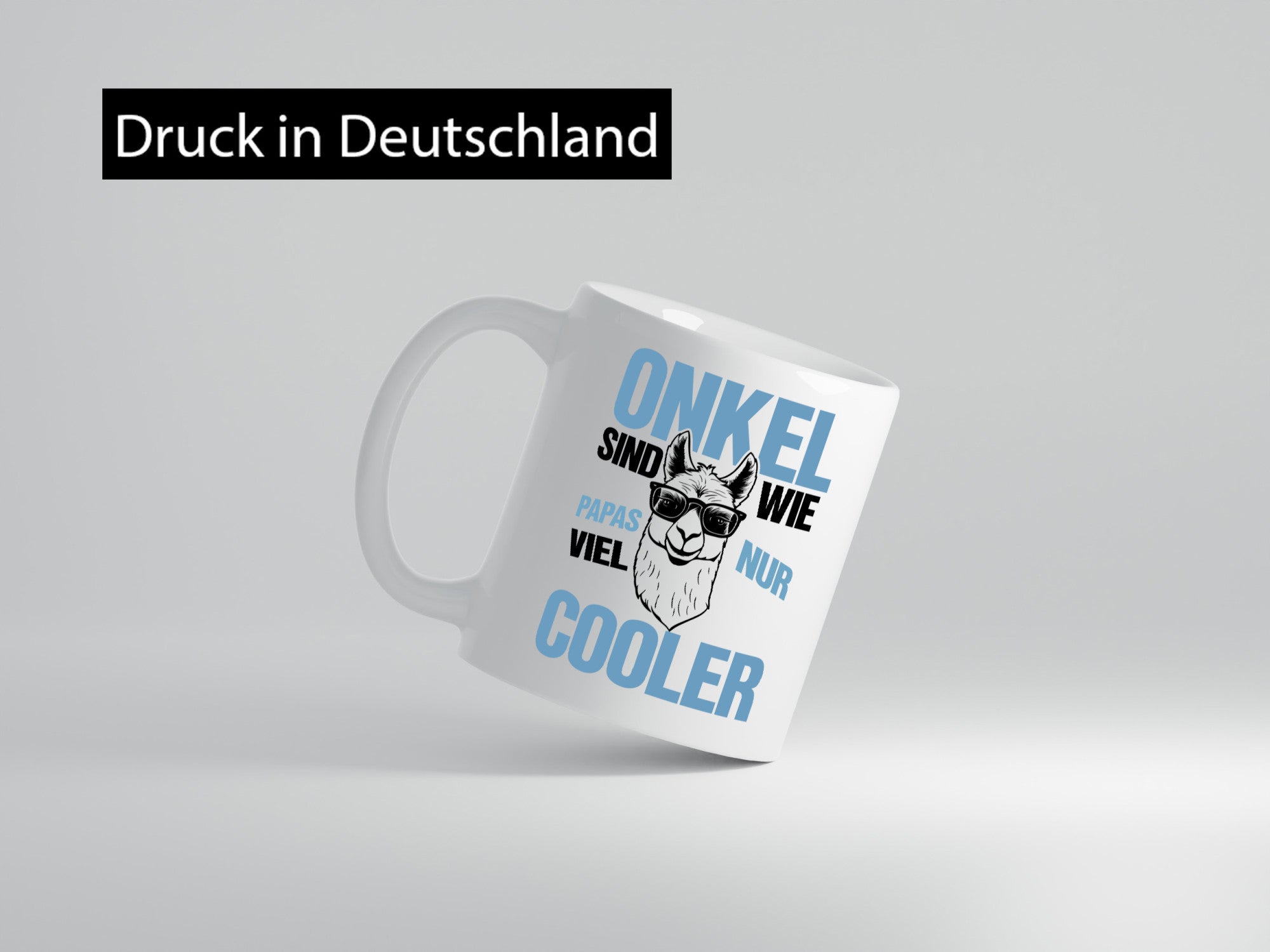Onkel sind wie Papas | Nichte Neffe Lieblingsonkel lustig Humor Geschenkidee