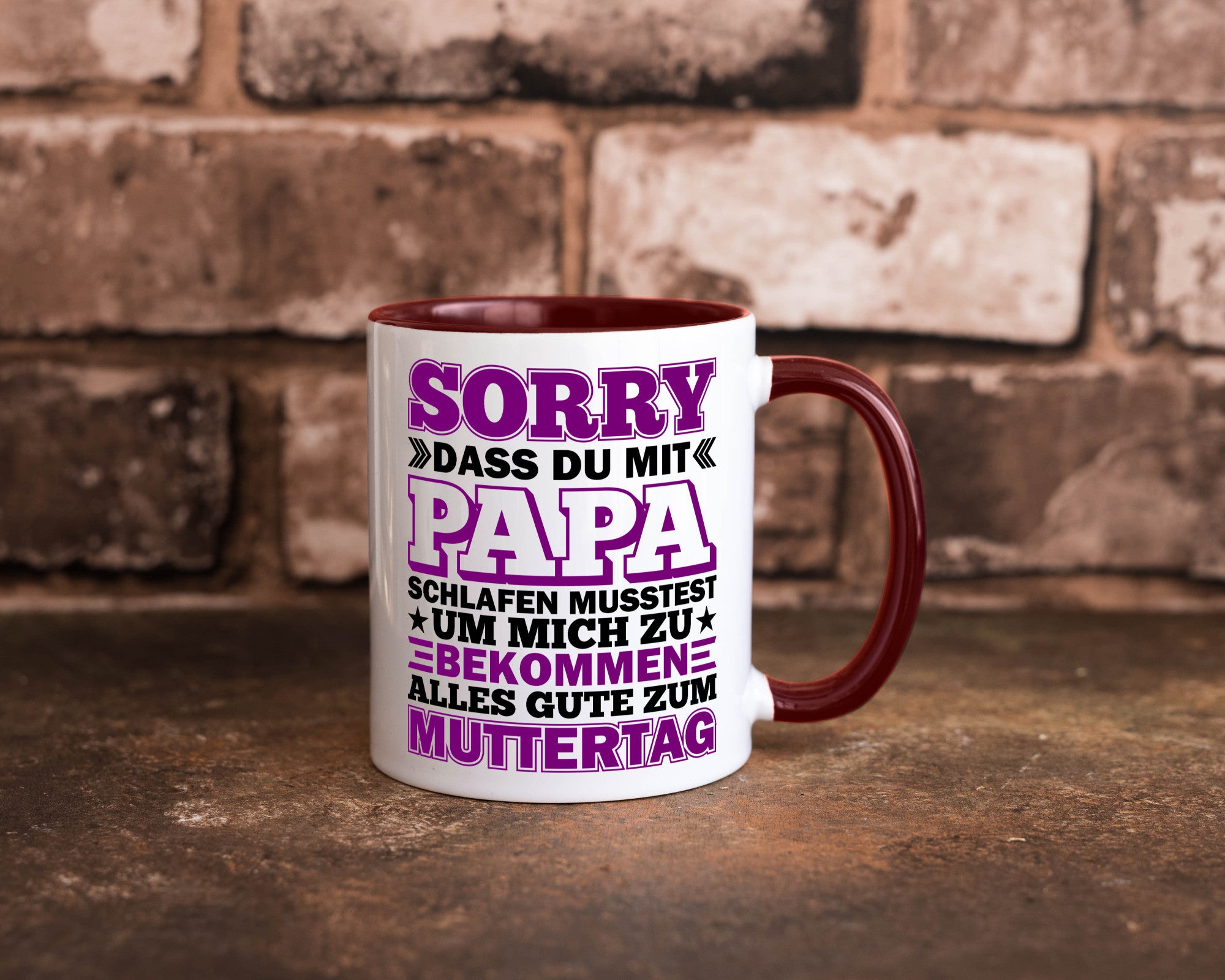 Muttertags Tasse vl1 lustig Familie Geschenkidee Geschenk