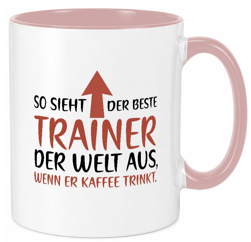 So sieht Bester Trainer der Welt aus | Kaffee Humor Geschenkidee Tasse
