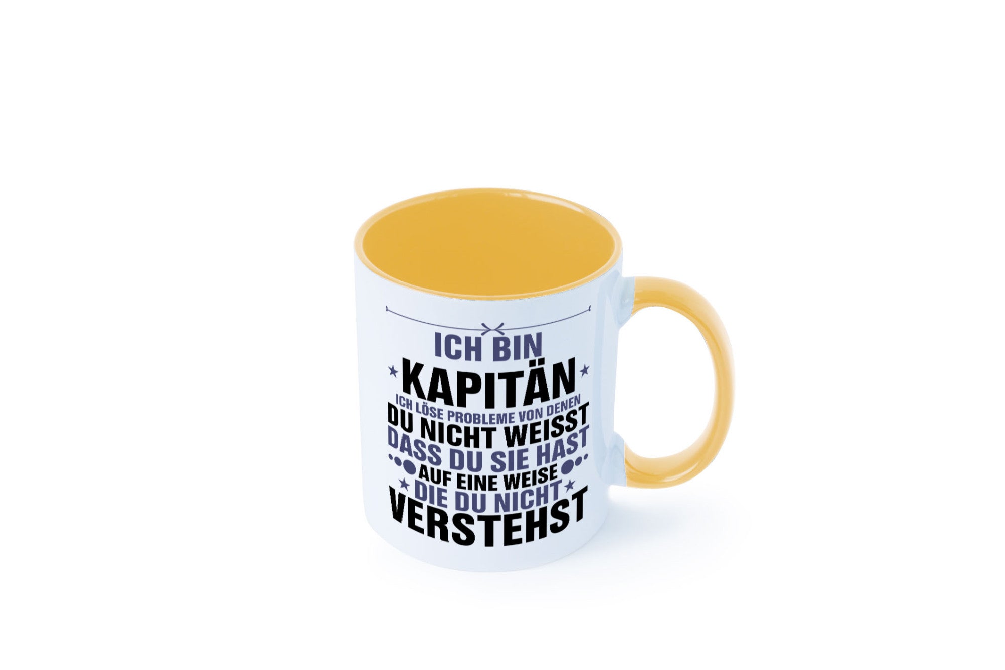Löse Probleme: Kapitän | Schiffskapitän Schiff v2 Geschenk Humor Geschenkidee