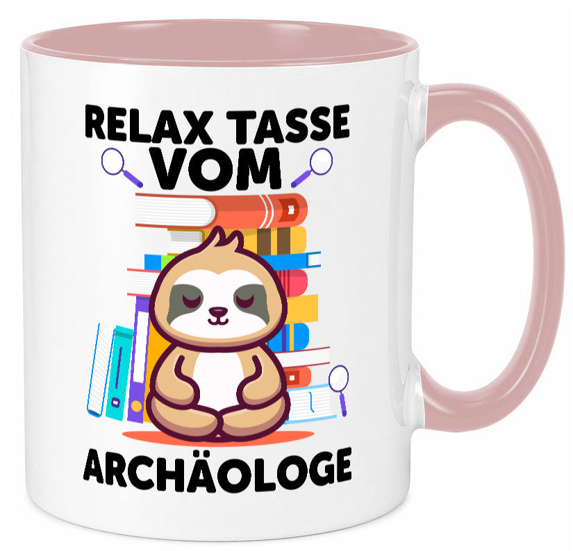 Relax Tasse: Archäologe | Archäologie Forscher lustig Humor Geschenkidee