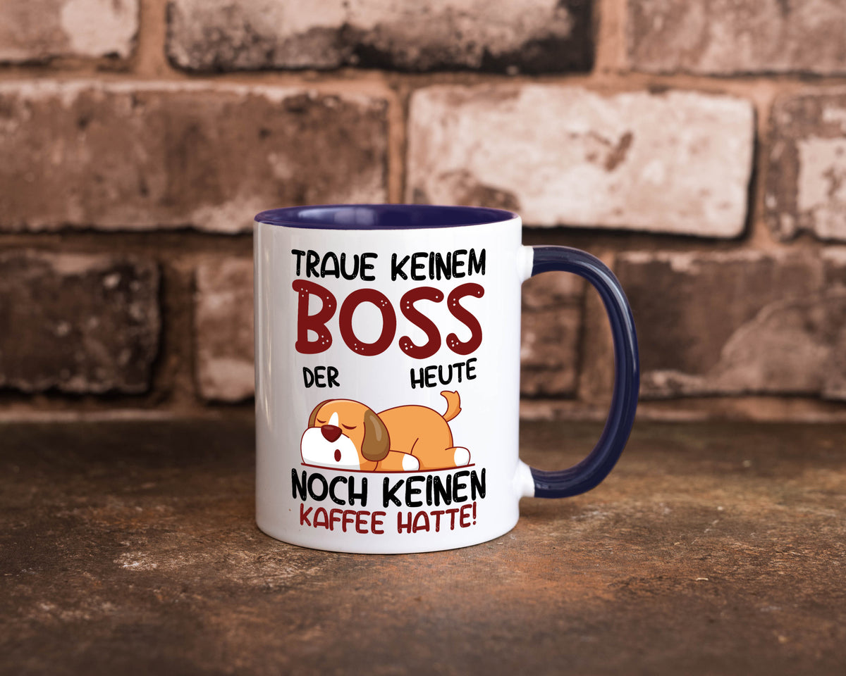 Traue keinem Boss | Führungskraft Vorgesetzter Geschenkidee Humor Tasse