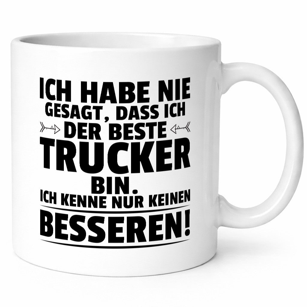 Der Beste Trucker | LKW Fahrer Beruf lustiger Spruch Geschenk Arbeit Kollegen