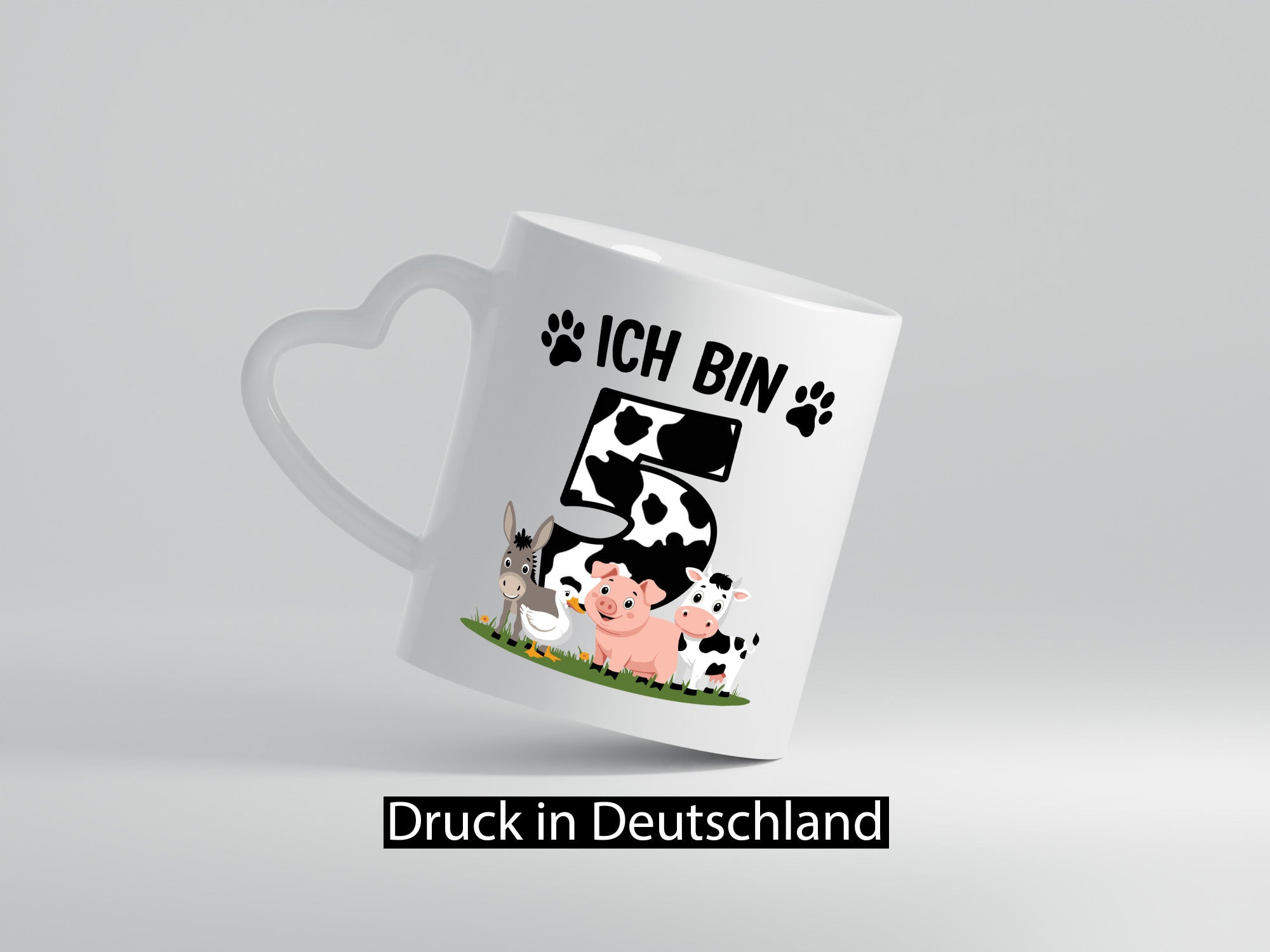 5 Geburtstag | Jahre Farmer Kind Humor Geschenkidee Tasse