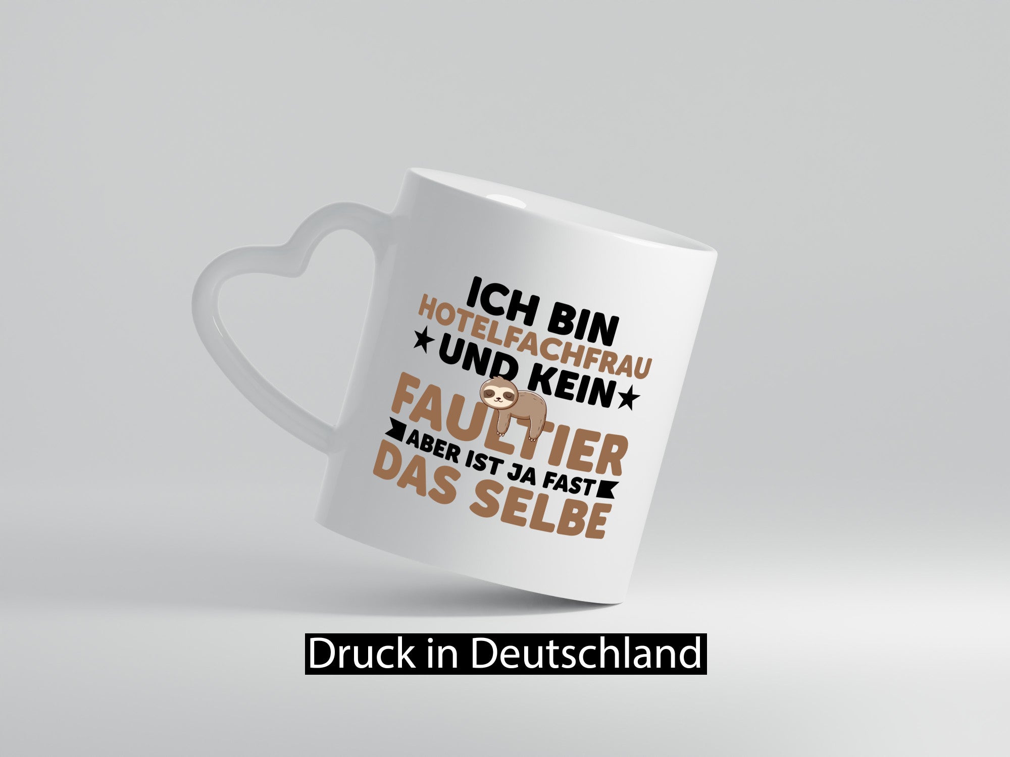 Ich bin kein Faultier: Hotelfachfrau | Hotel v2 lustig Tierliebhaber Humor