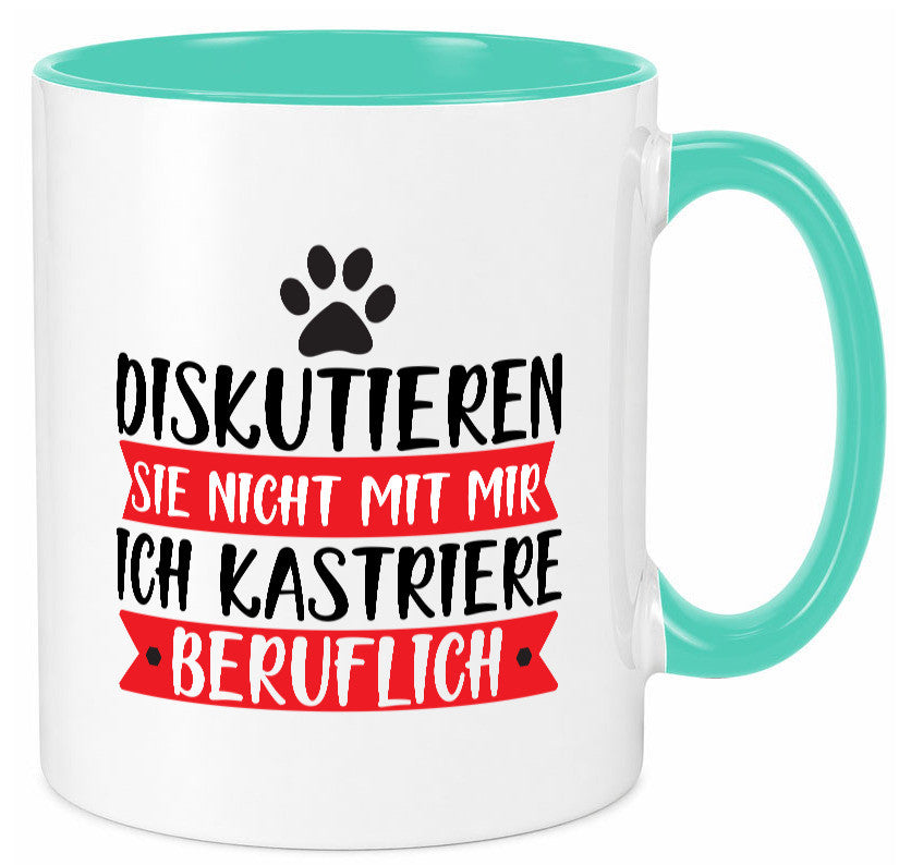 Ich kastriere beruflich | Tierarzt Tierliebhaber Geschenkidee Arbeit Kollegen
