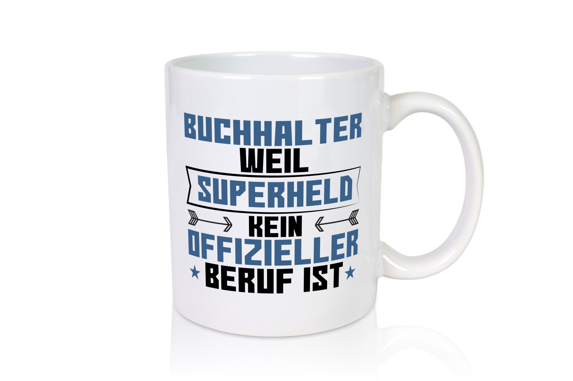 Superheld Buchhalter | Buchhaltung Humor Geschenkidee Tasse