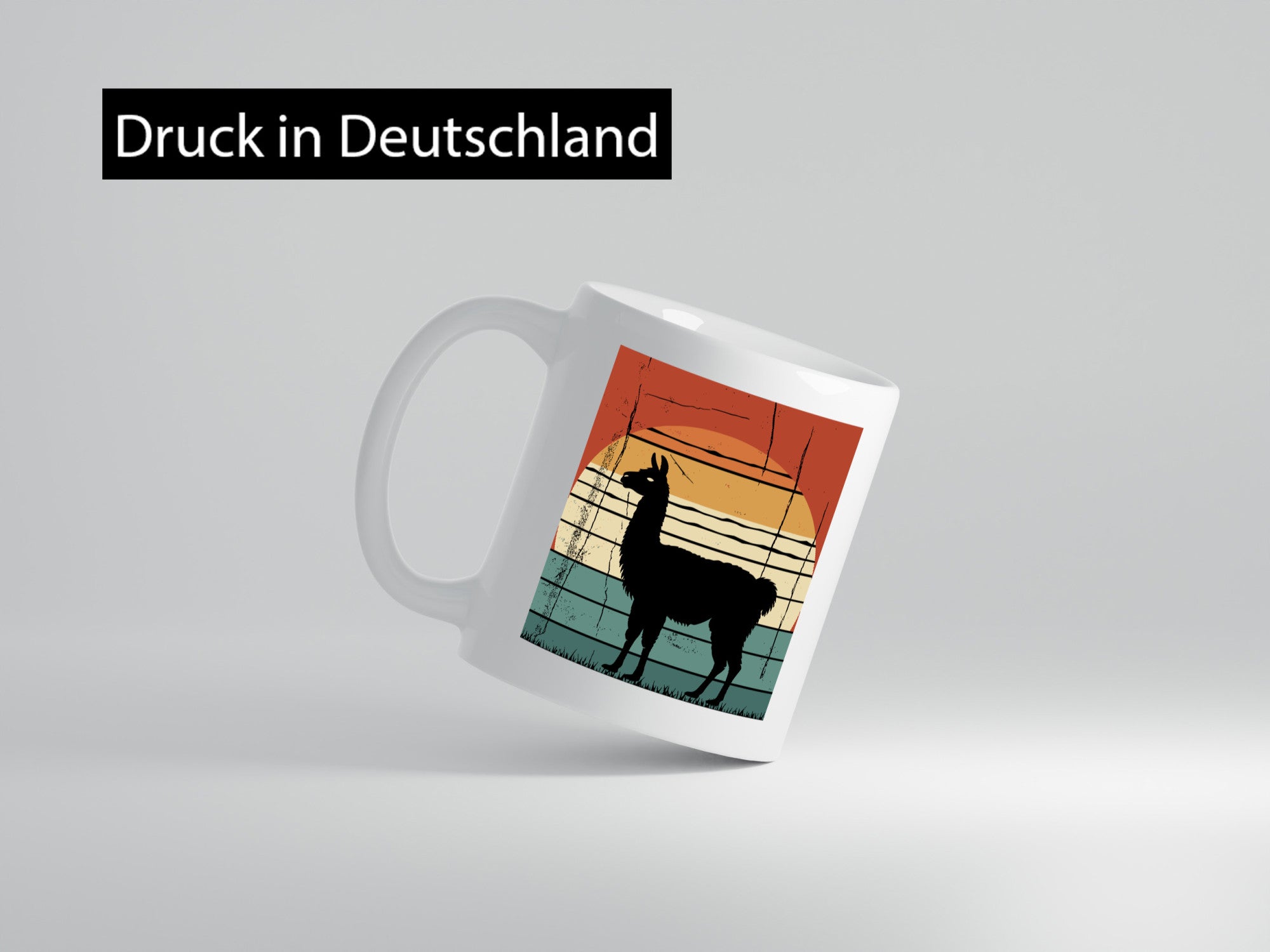 Lama | Llama jahrgang Vintage Alpaka Geschenk Humor Geschenkidee lustiger