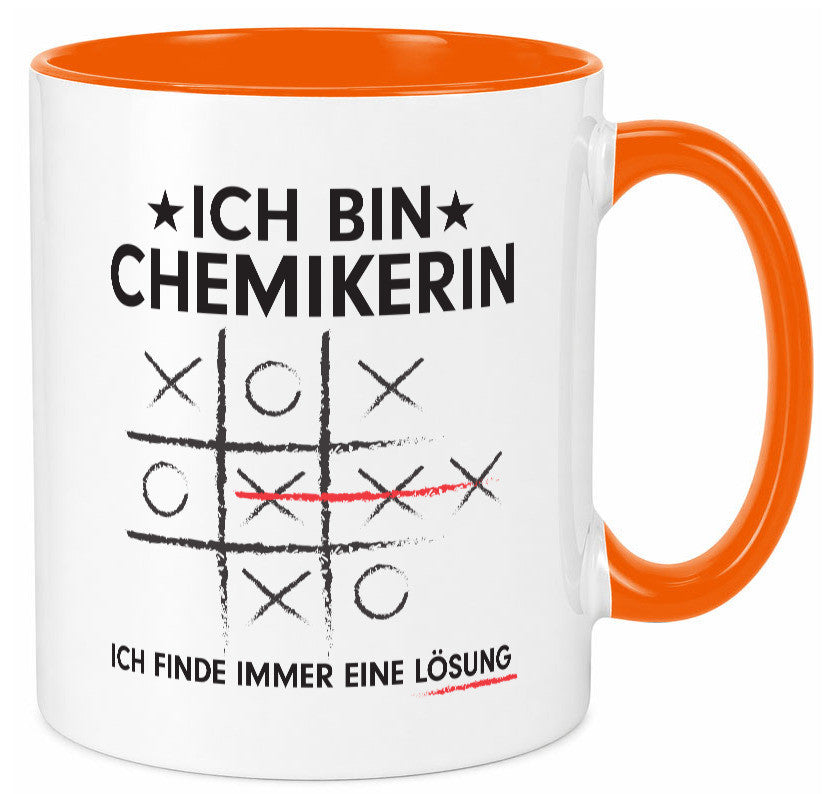 Lösung finden: Chemikerin | Chemie Labor v2 Humor Geschenkidee Tasse