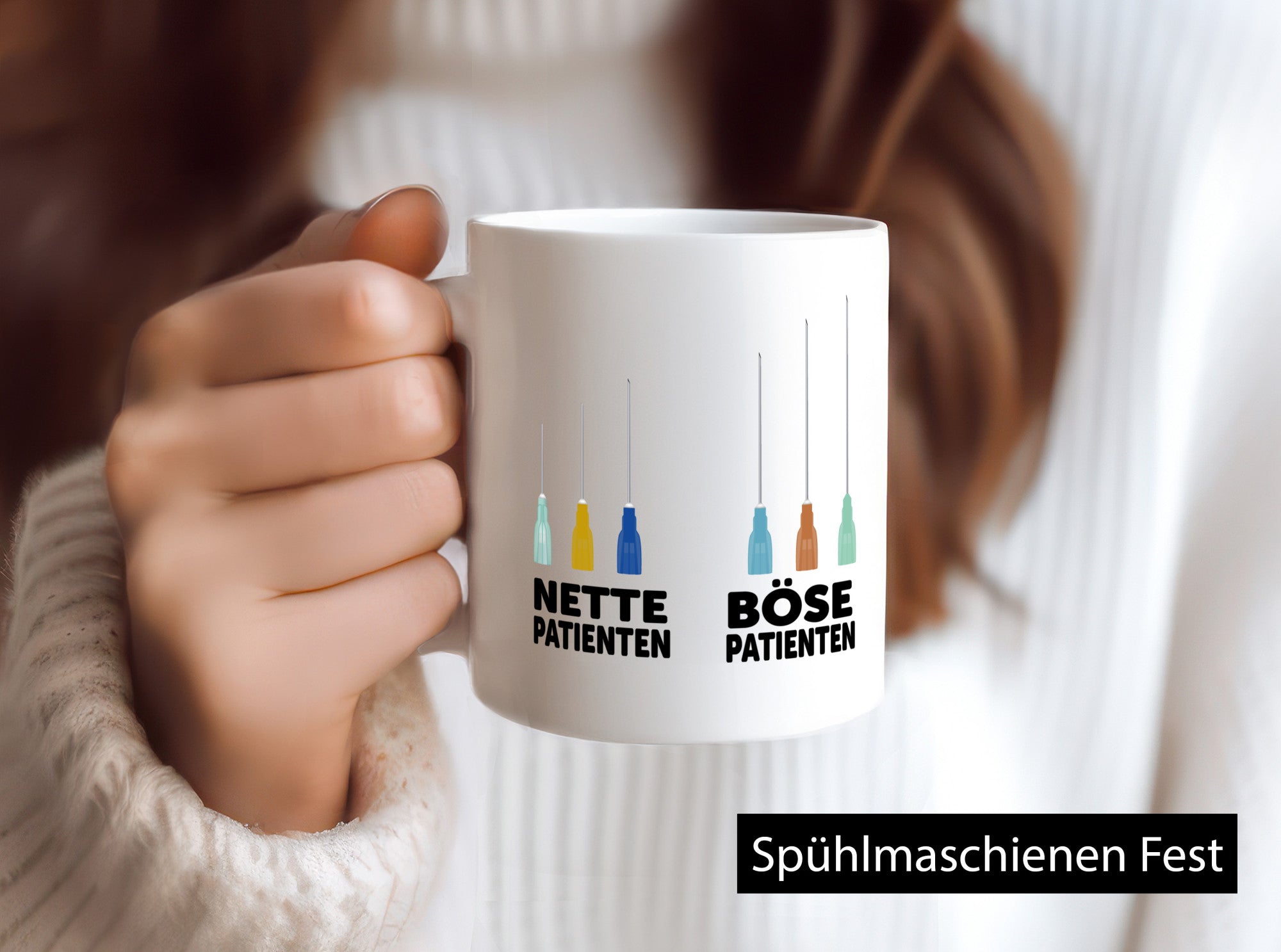 Krankenhaus Humor | Beruf Tasse Arzt Pfleger lustiger Spruch Geschenk Arbeit