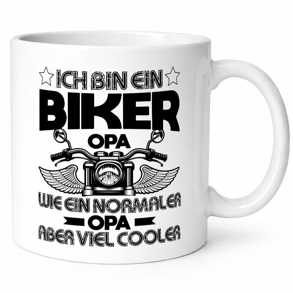 Ich bin ein Biker Opa |Viel cooler als normale Opas Geschenk Familie