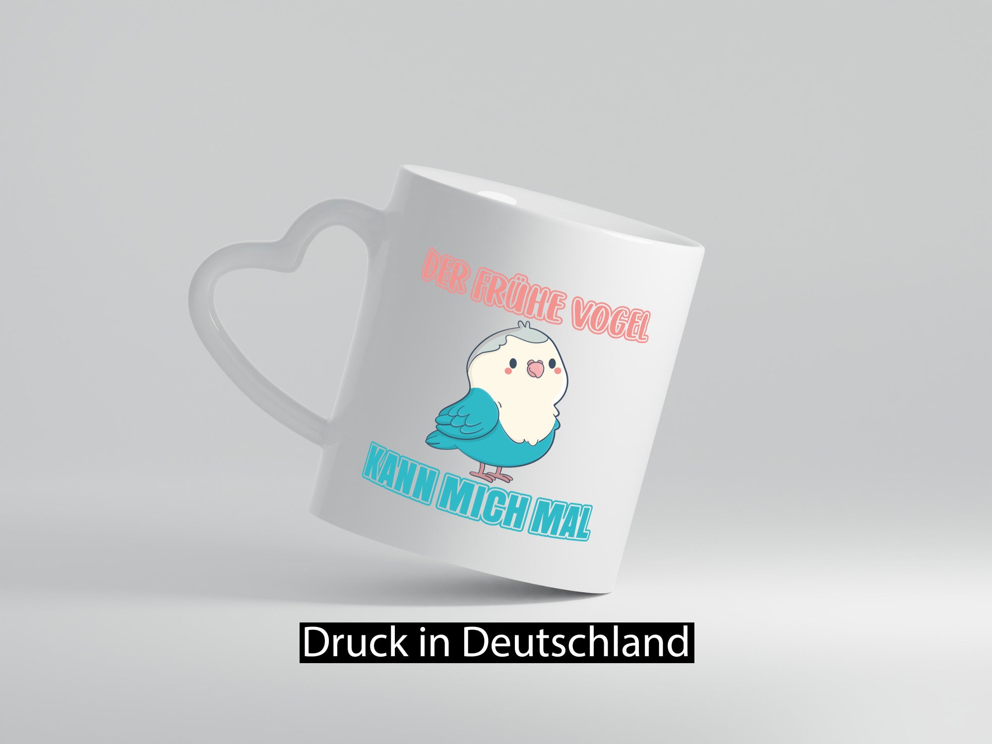 Der frühe Vogel | Statement Tasse Morgenmuffel Geschenkidee Humor