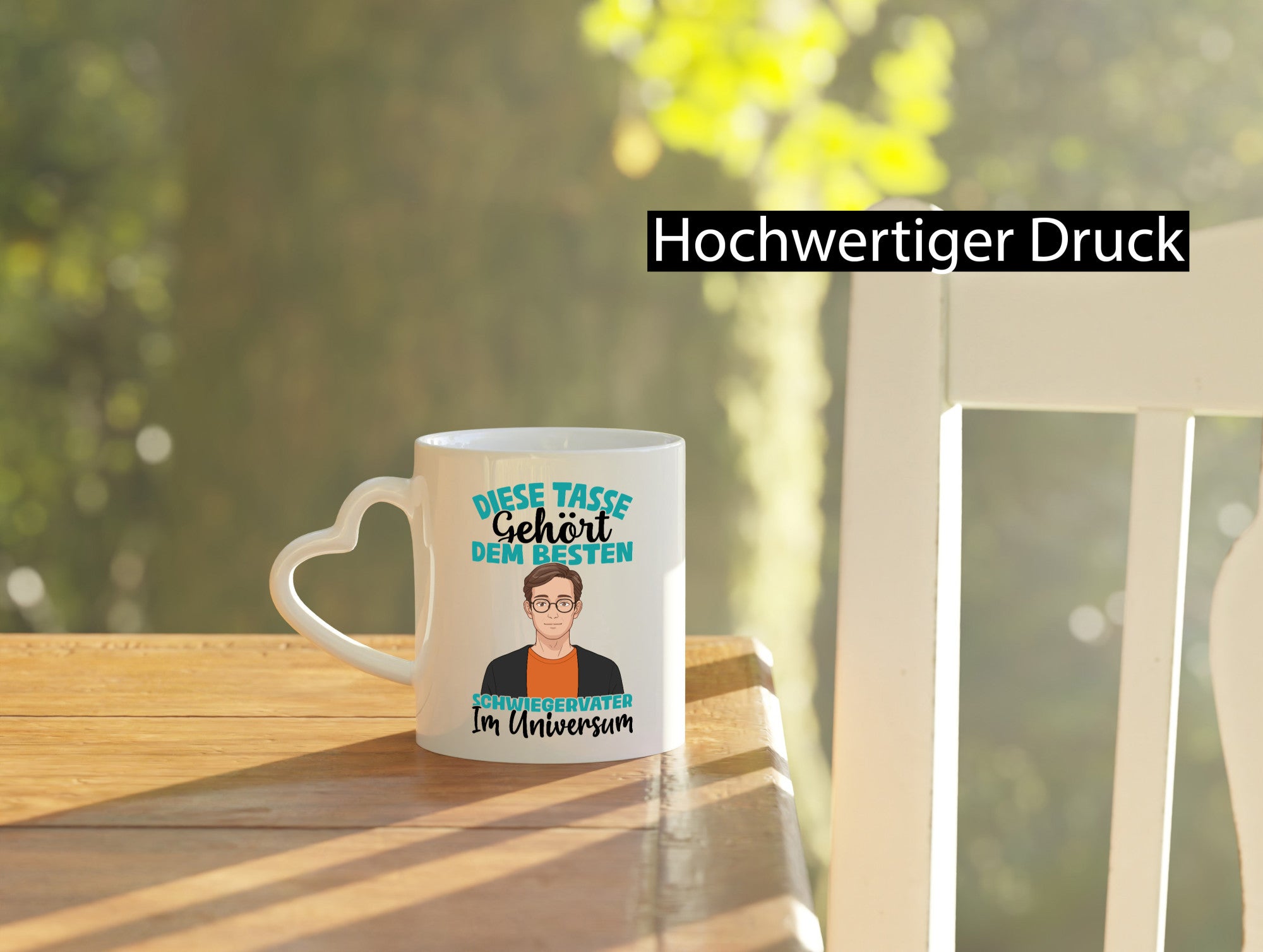 Im Universum: Schwiegervater |Schwiegersohn | Beziehung Geschenkidee Familie