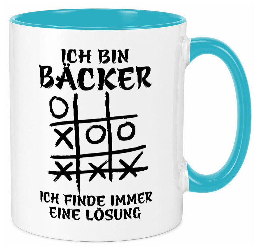 Ich bin Bäcker finde immer eine Lösung | Meister lustig Humor Geschenkidee