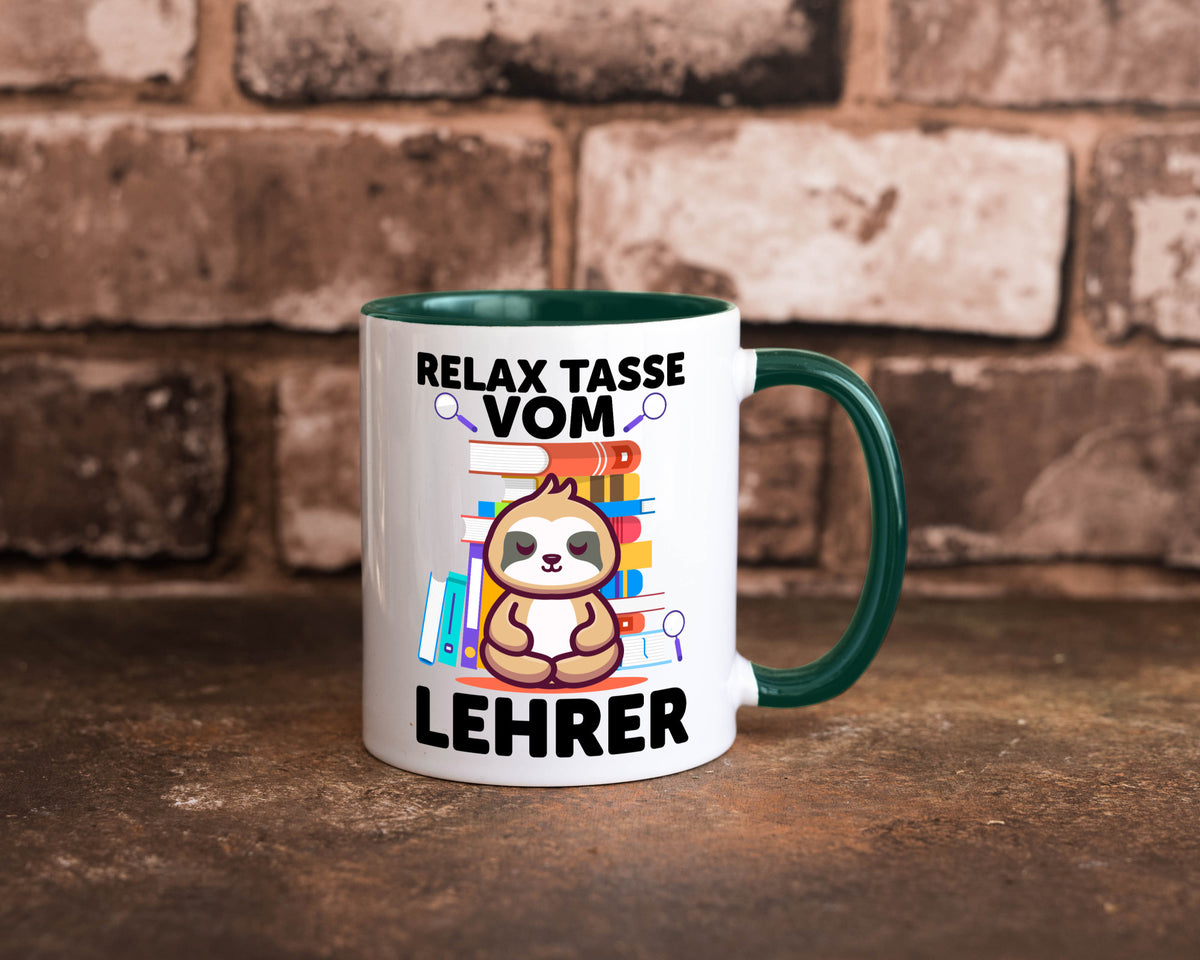 Relax Tasse: Lehrer | Schule Beruf Schüler lustiger Spruch Geschenk Arbeit