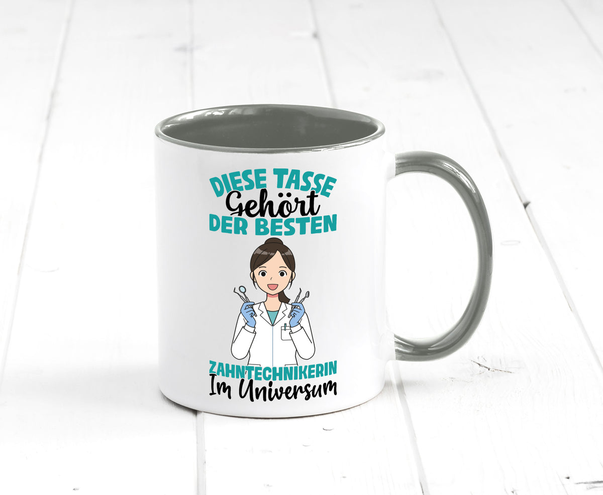 Im Universum: Zahntechnikerin | Zahnmedizin Humor Geschenkidee Tasse