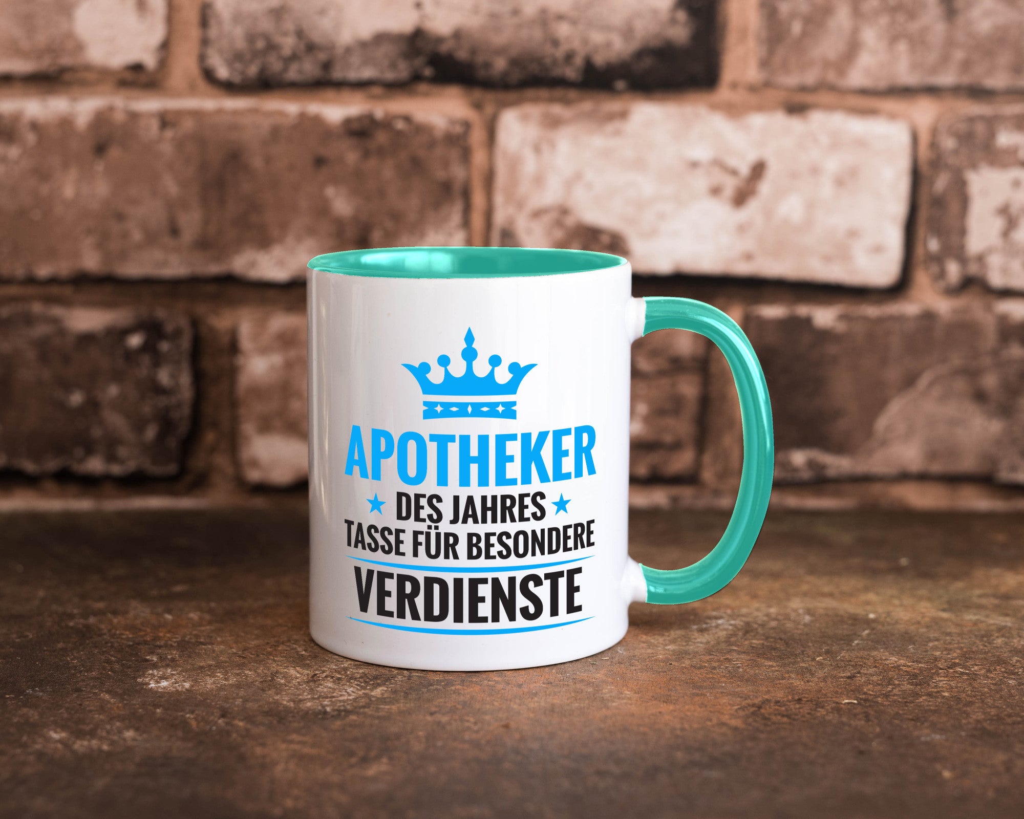 Besonderer Verdienst: Apotheker | Apotheke Pharmazie lustiger Spruch Geschenk