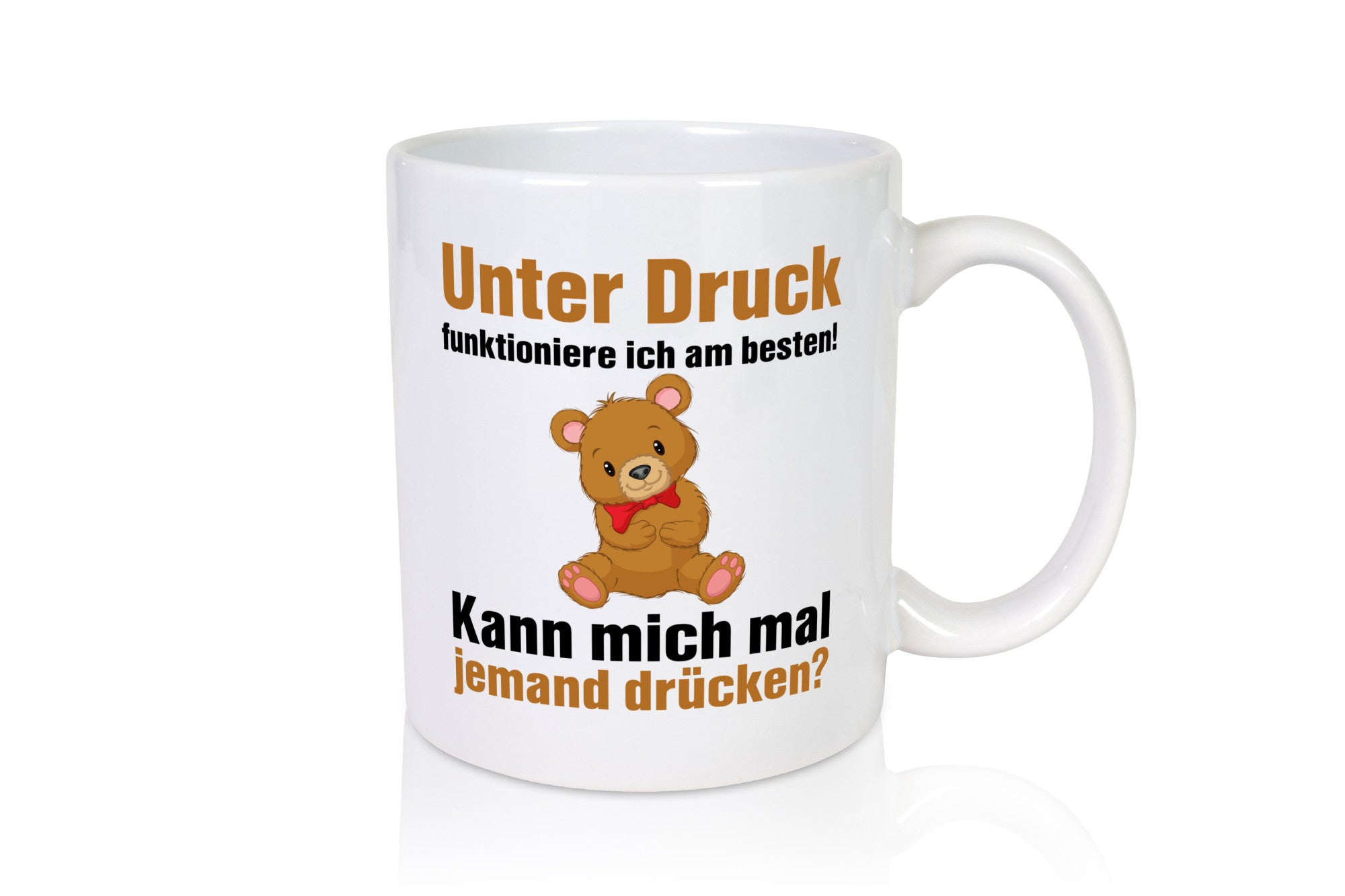 Teddy Umarmung | Teddybär Motiv Liebe Freundschaft lustig Humor Geschenkidee