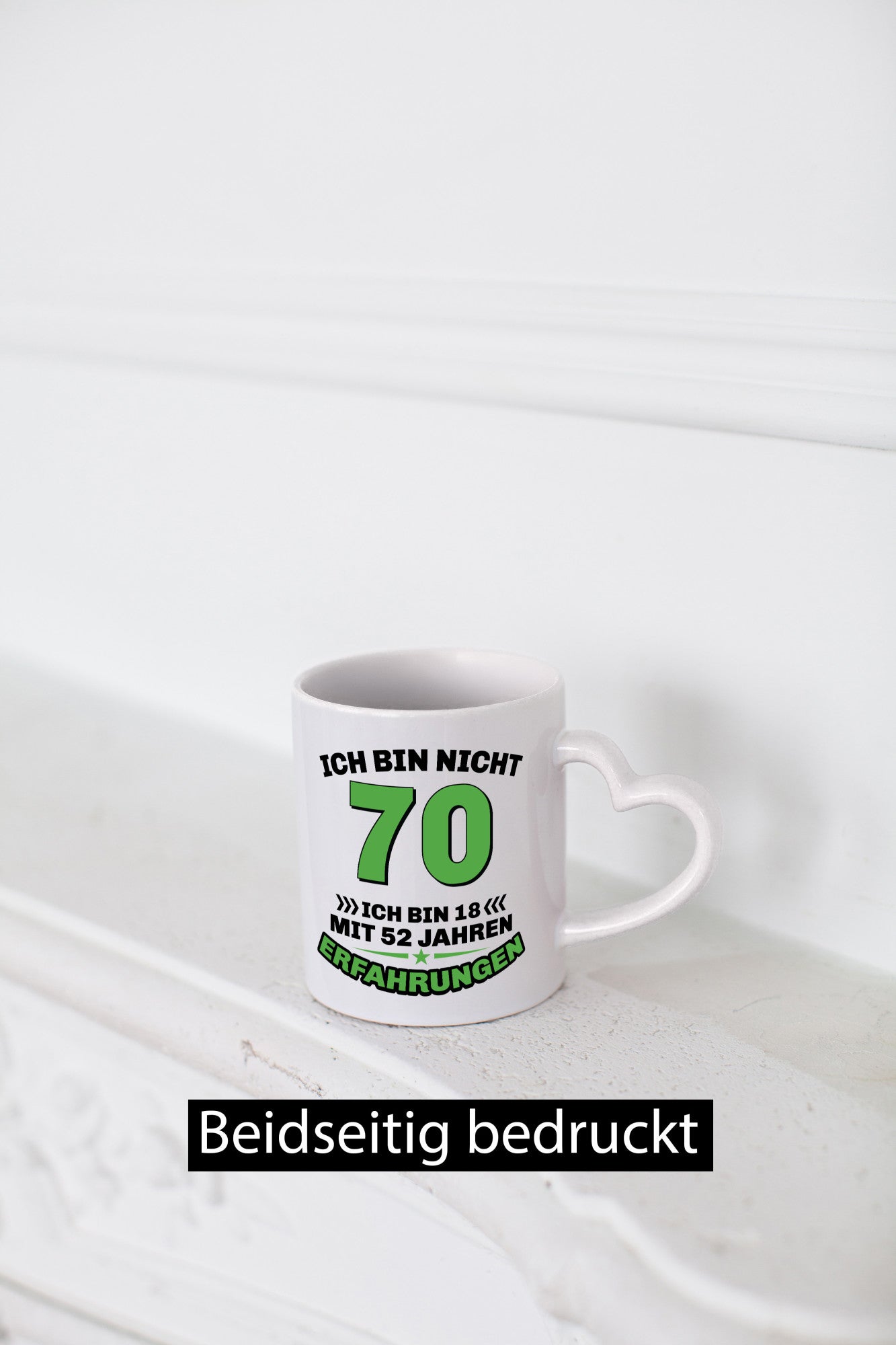 Ich bin nicht 70 | 18 mit 52 Jahre Erfahrung Rentner Humor Ruhestand Jubiläum