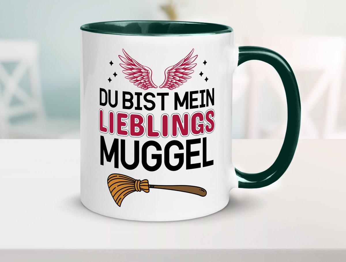 Lieblings Muggel Geschenk Humor Geschenkidee lustiger Spruch Tasse