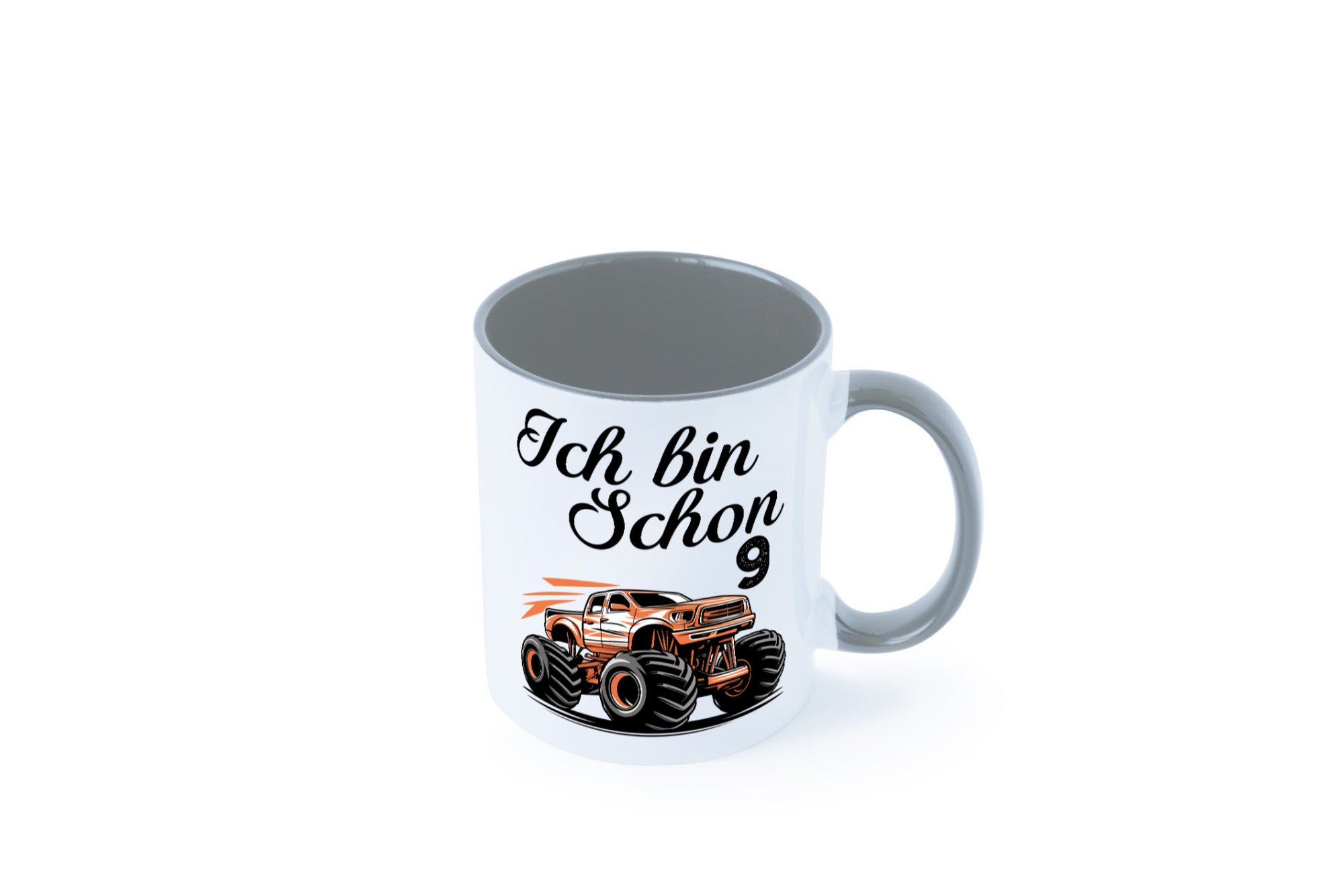 9. Geburtstag | Monster truck 9 Jahre lustiger Spruch Geschenk Geschenkidee