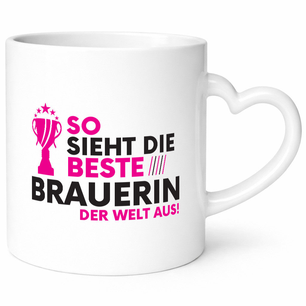 Die Weltbeste Brauerin | Bier Brauerei lustig Humor Geschenkidee Geschenk Tasse