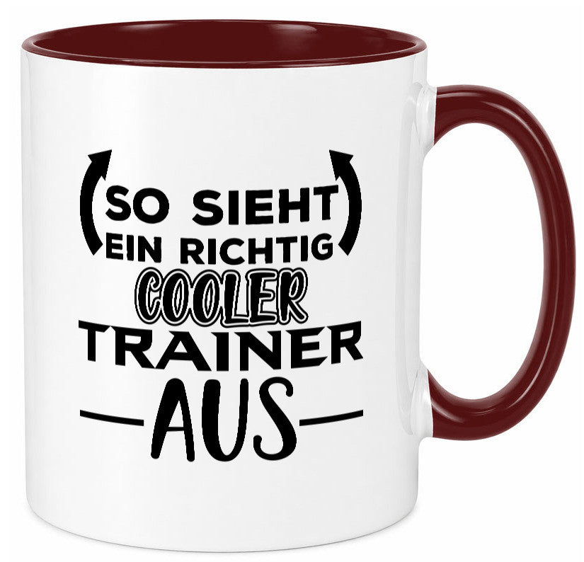 Richtig guter Trainer | Spruch Tasse Personal lustiger Geschenk Humor