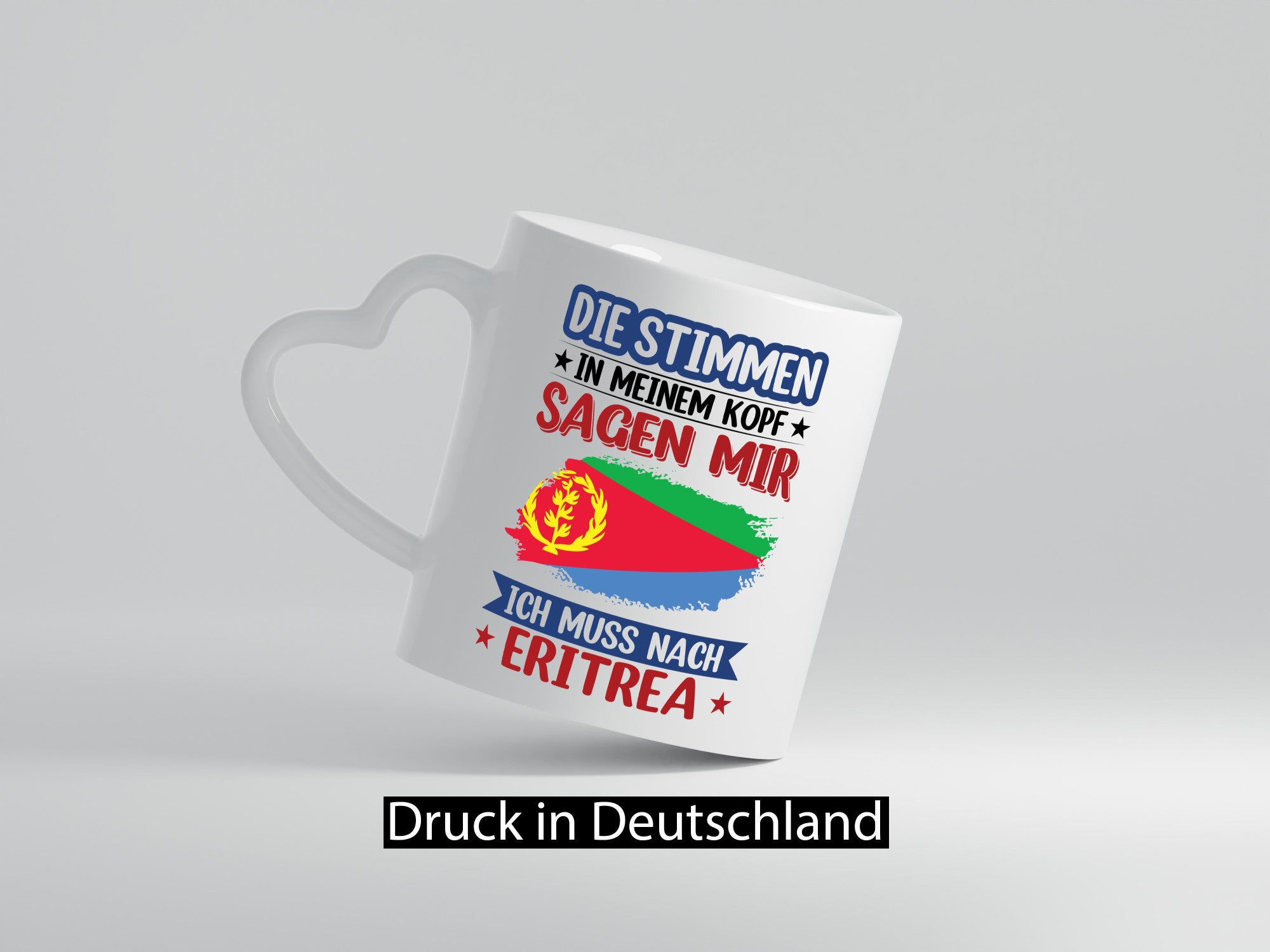 Eritrea | Urlaub Stimmen in meinem Kopf Traumland lustig Humor Geschenkidee