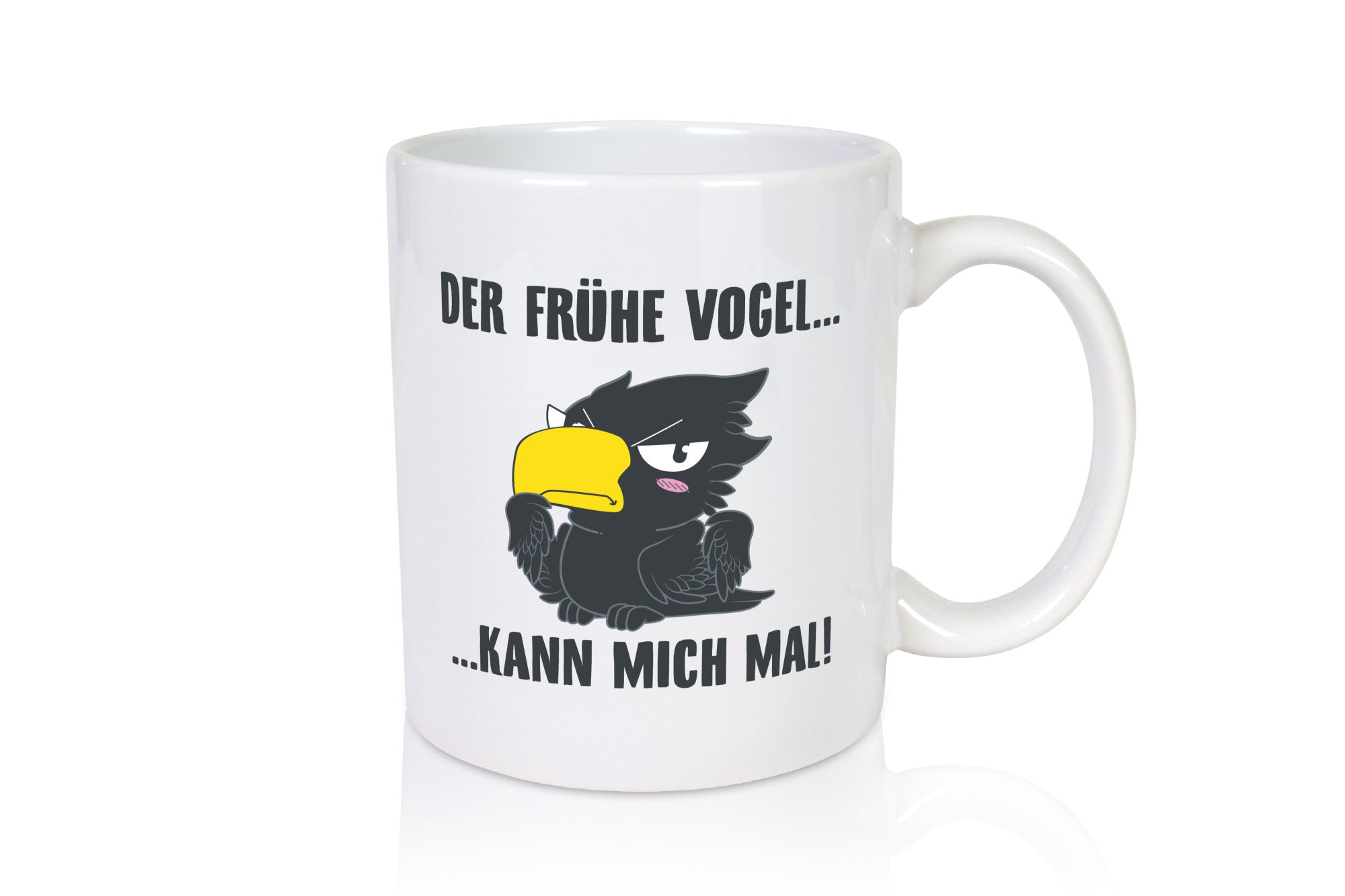 Der Frühe Vogel v2 Humor Geschenkidee Tasse