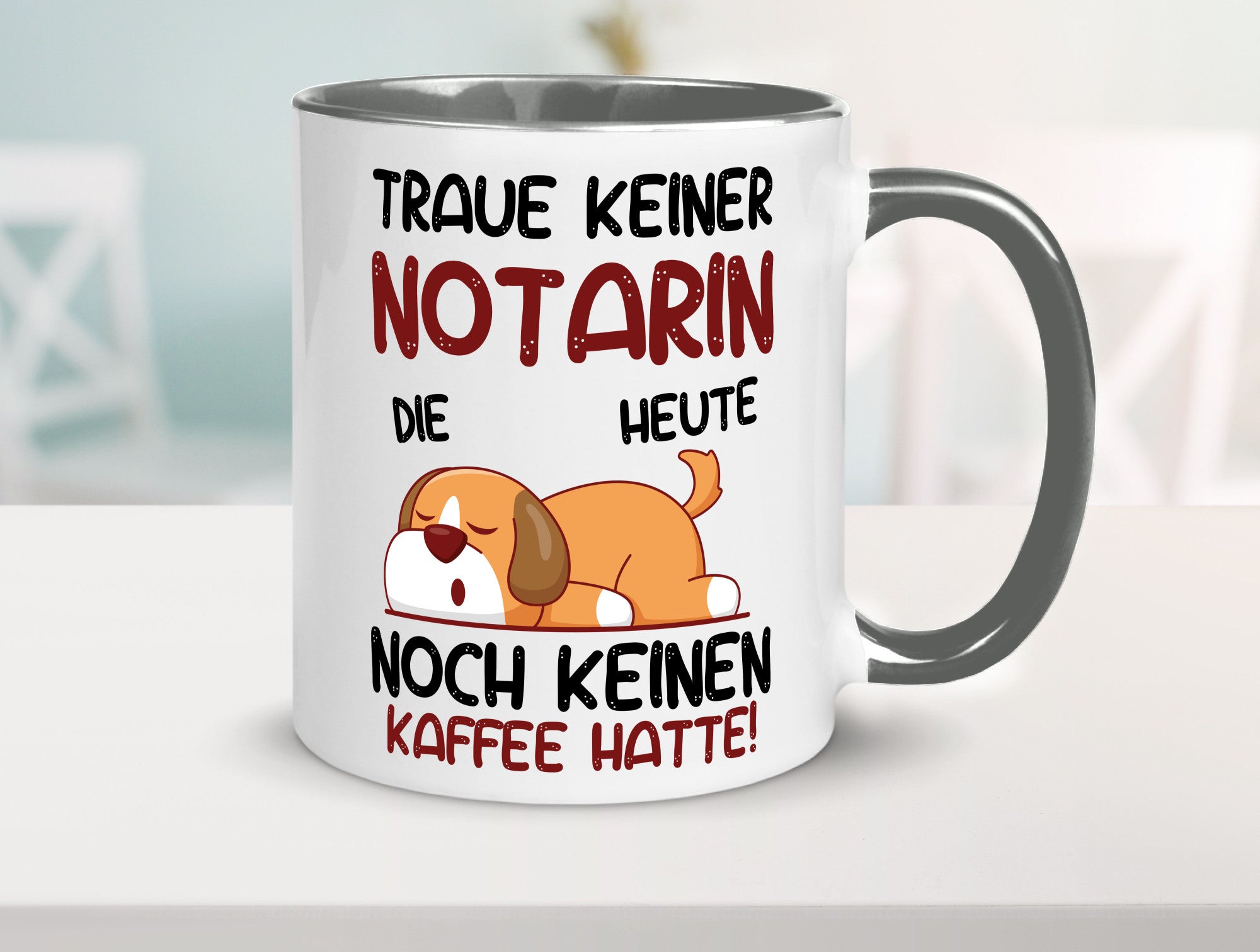 Traue keiner Notarin | Juristin Geschenk Humor Geschenkidee lustiger Spruch
