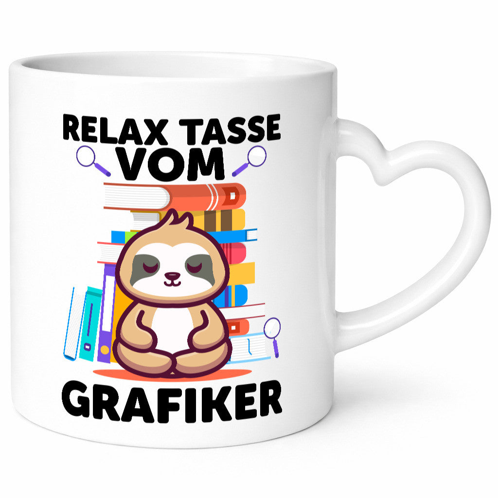 Relax Tasse: Grafiker | Grafik Design lustiger Spruch Geschenk Humor