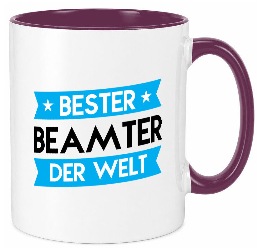 Bester Beamter | Verbeamtung öffentlicher Dienst Humor Geschenkidee Tasse