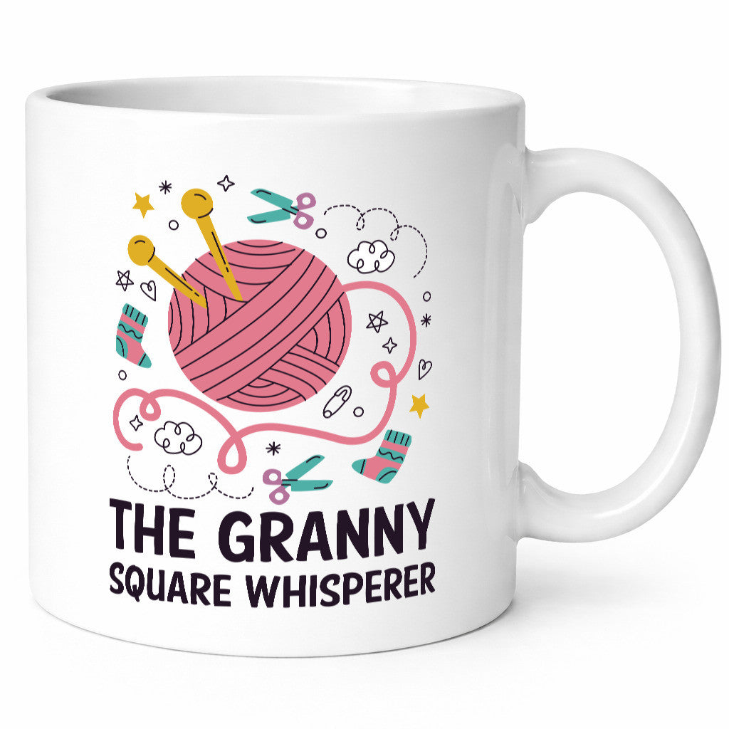 The Granny Square Whisperer | Socken Schere, lustiger Spruch Geschenk Humor