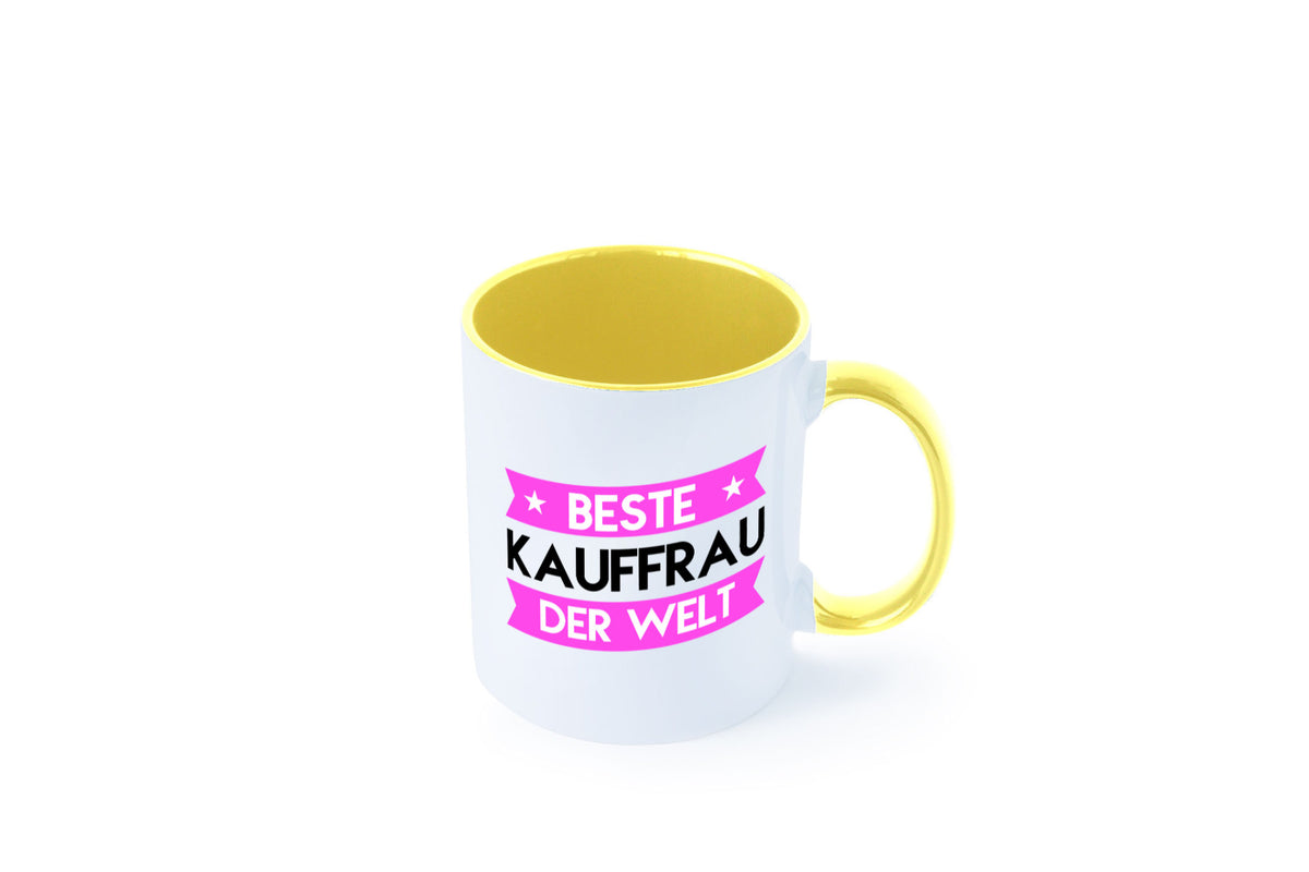 Beste Kauffrau | Kauffrauen Geschenkidee Humor Tasse