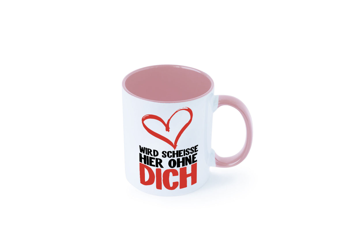 Wird Scheisse Geschenk Humor Geschenkidee lustiger Spruch Tasse