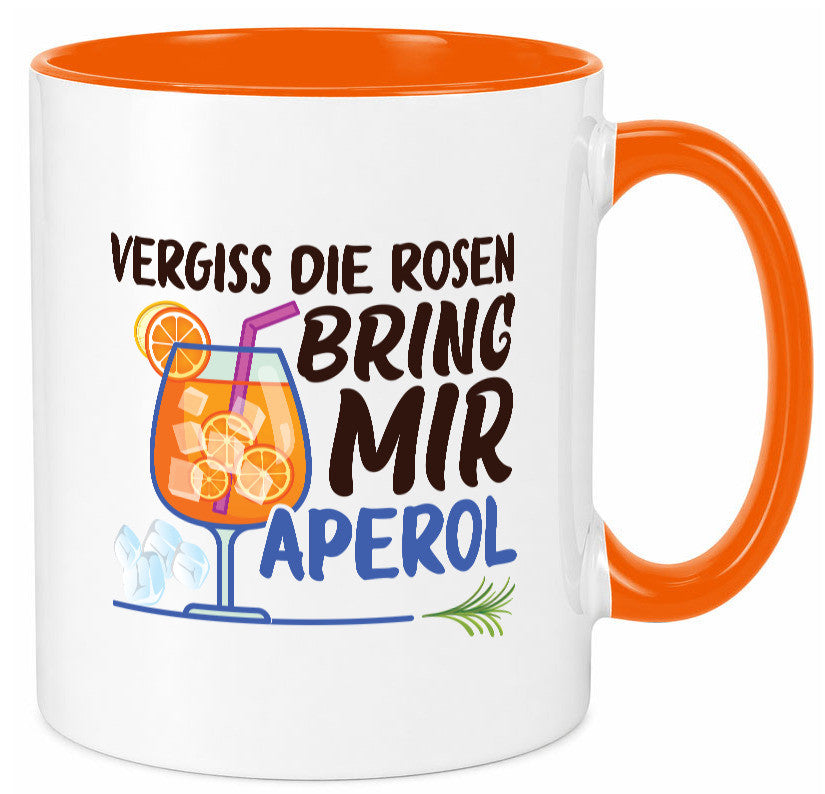 Bring mir Aperol | Rosen Paar Party Geschenkidee Humor Tasse