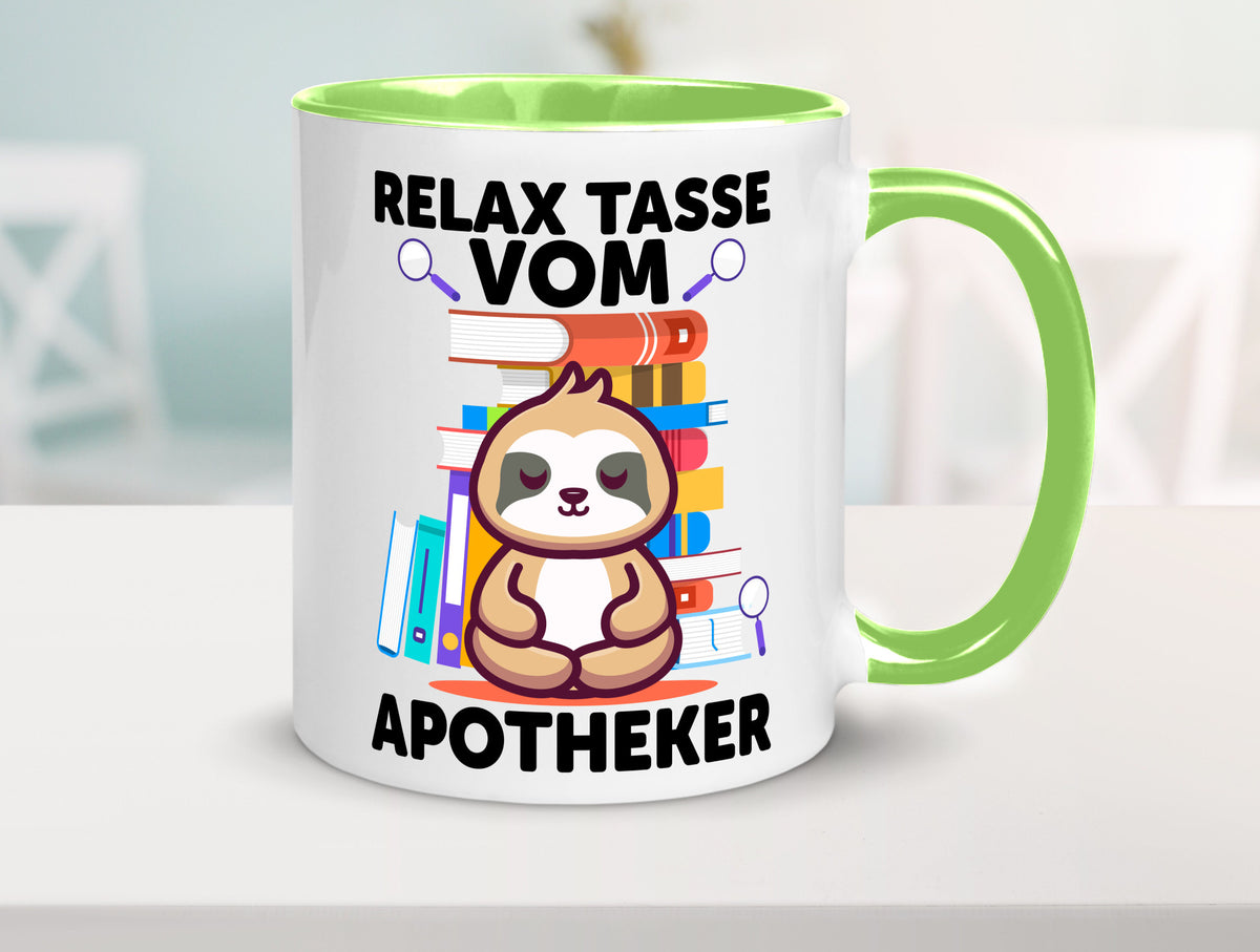 Relax Tasse: Apotheker | Apotheke Pharmazie lustiger Spruch Geschenk Humor