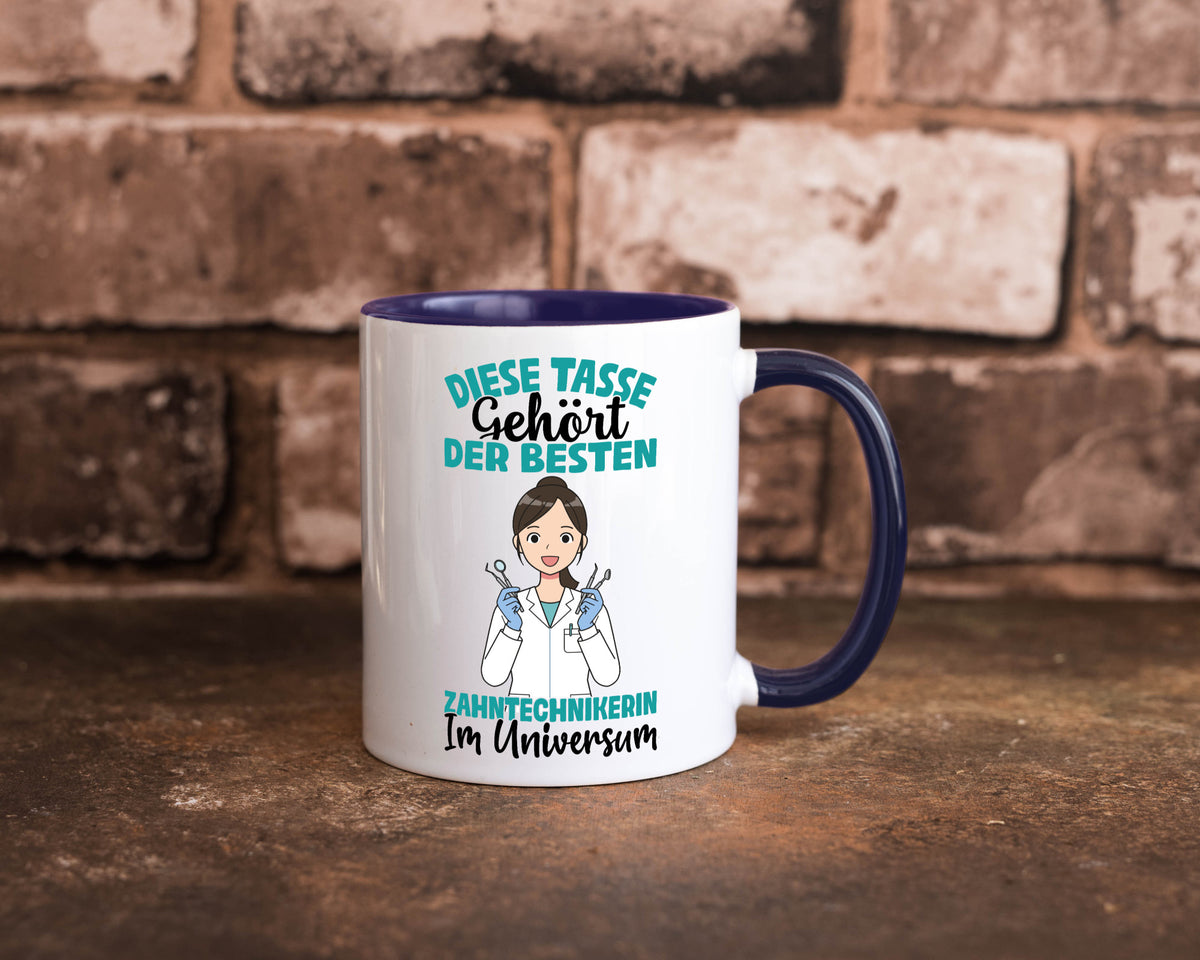 Im Universum: Zahntechnikerin | Zahnmedizin Humor Geschenkidee Tasse