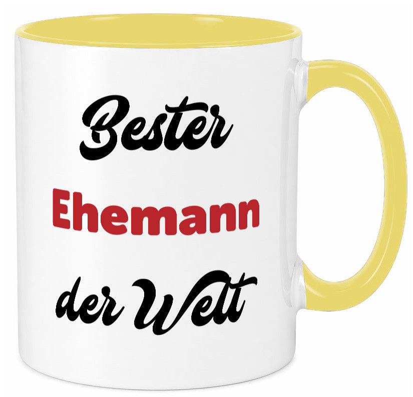 Bester Ehemann der Welt | Ehepaar Geschenkidee Humor Tasse
