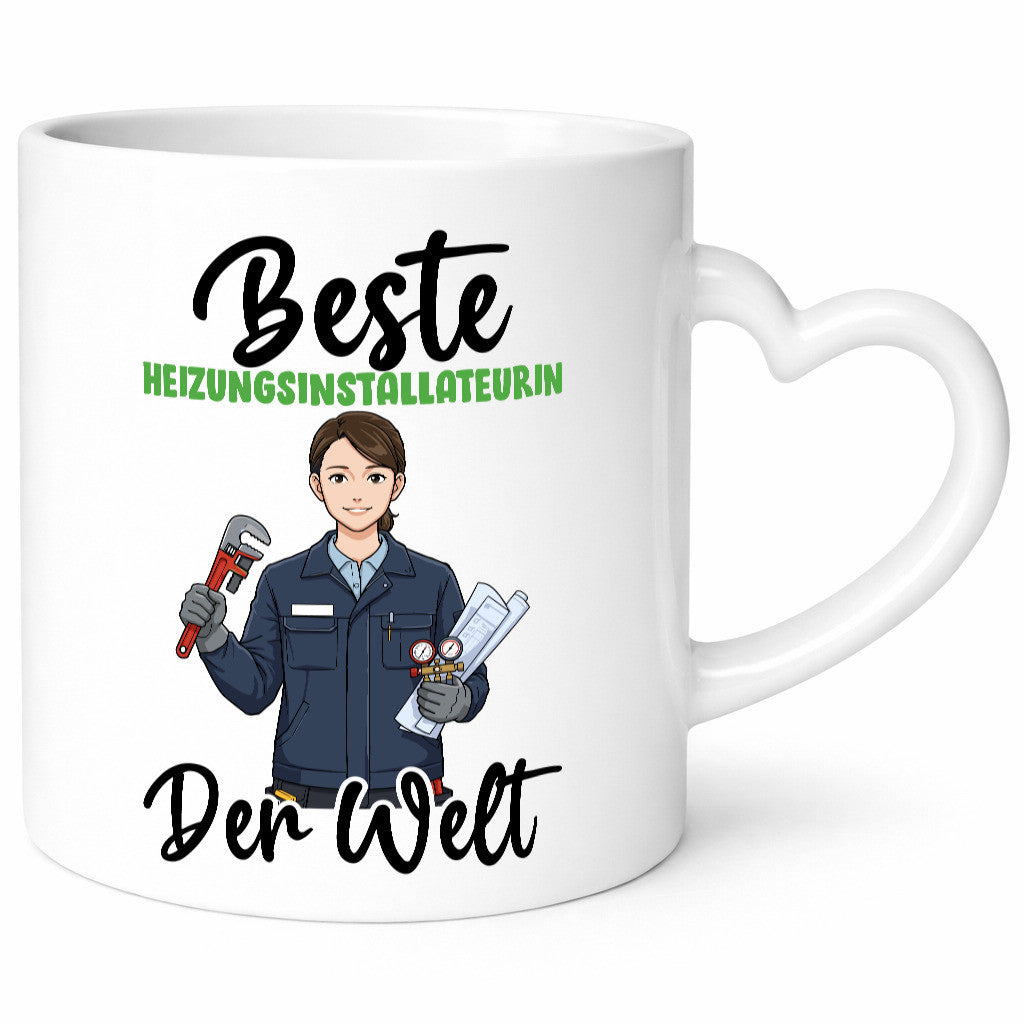 Beste Heizungsinstallateurin | Heizung v2 lustiger Spruch Geschenk Humor